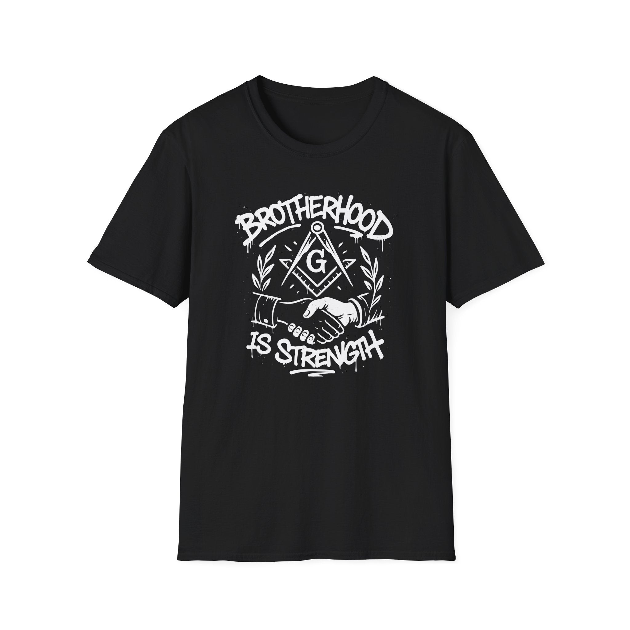 Brotherhood is Strength Unisex T-Shirt, Freemason Apparel, Gift for Masons, Brotherhood Tee, Casual Wear, Unique Graphic Tee