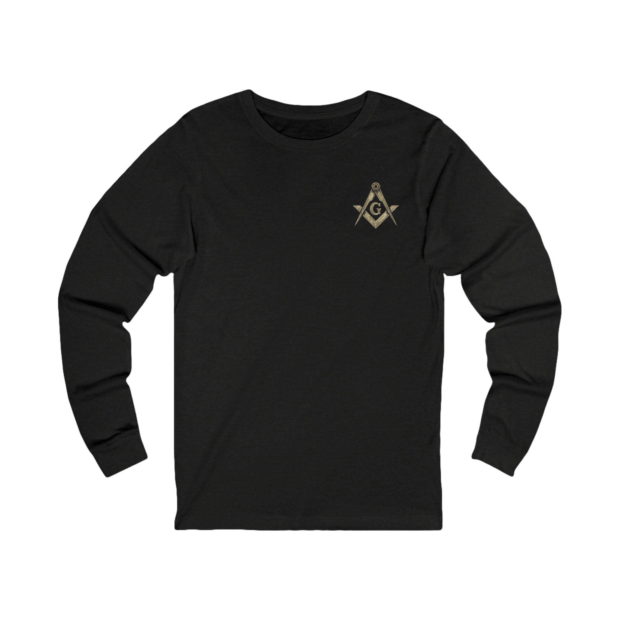 Masonic Long Sleeve Tee - Unisex T-Shirt for Freemasons, Gifts for Masonic Lodge Members, Brotherhood Apparel, Special Occasions, Unique Tee