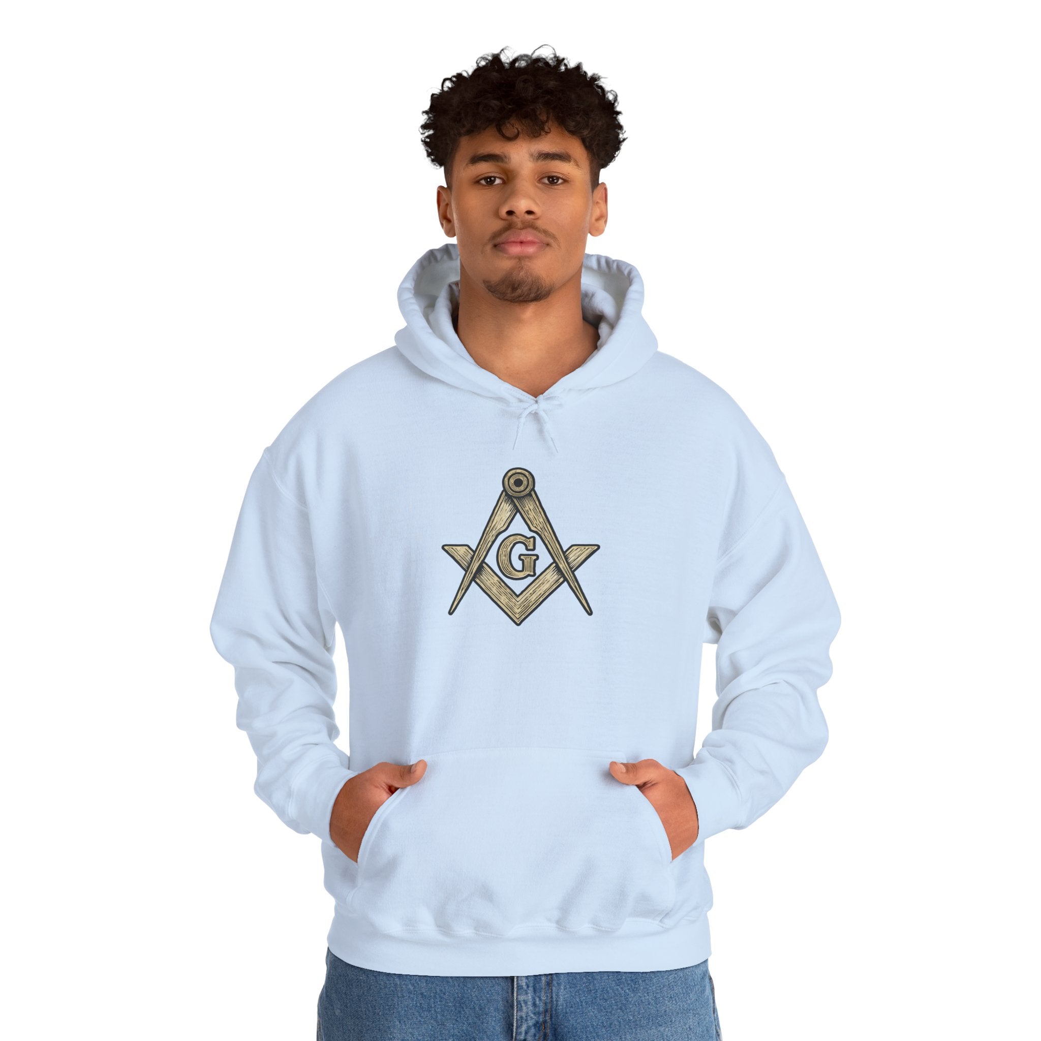 Freemason Inspired Hoodie - Unisex Heavy Blend™ Sweatshirt with Meaningful Design for Casual Wear, Gift for Masons, Lodge Members, [...]