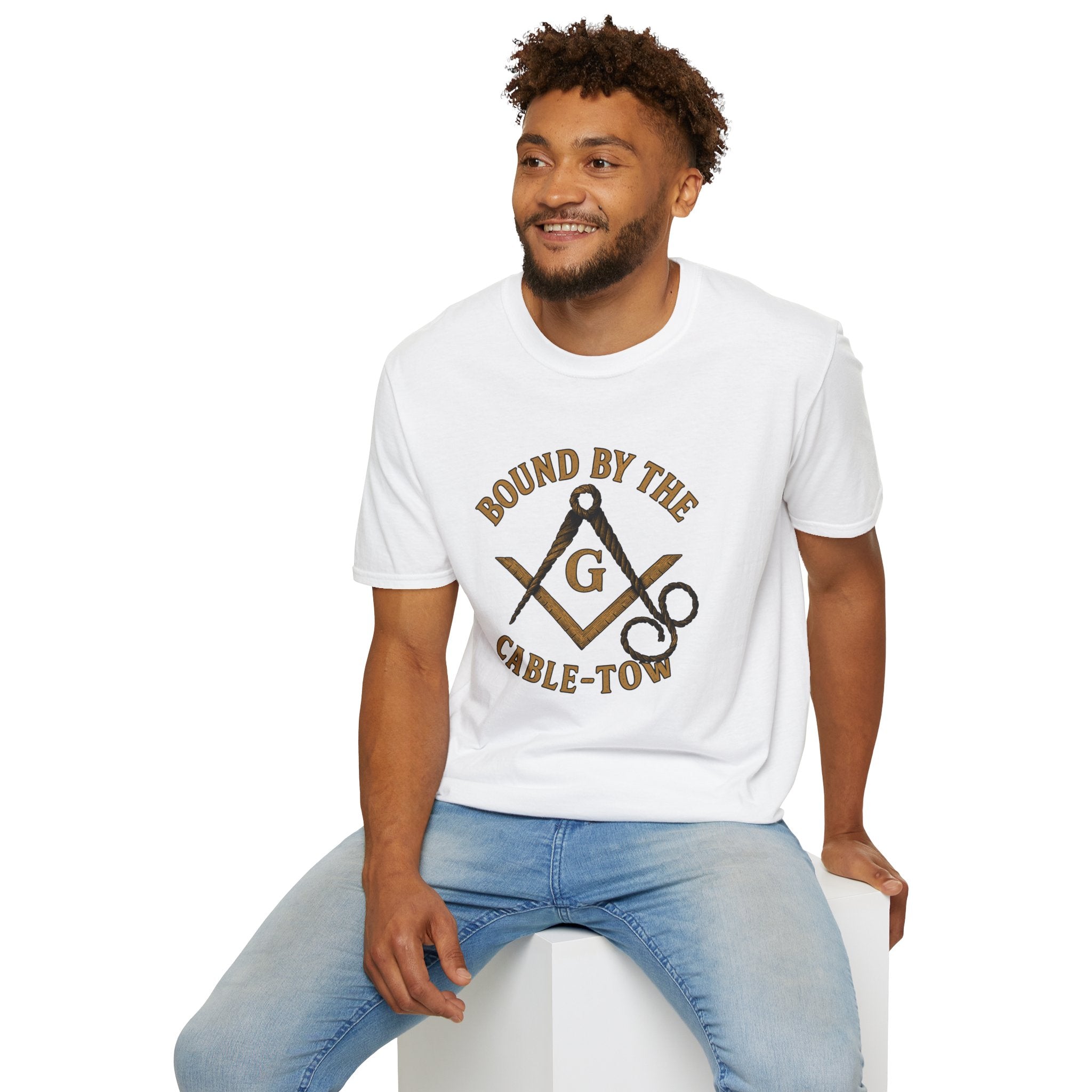 Freemason Inspired T-Shirt - Bound by the Cable-Tow, Unisex Apparel for Masonic Members, Gift for Graduation, Brotherhood Events, [...]