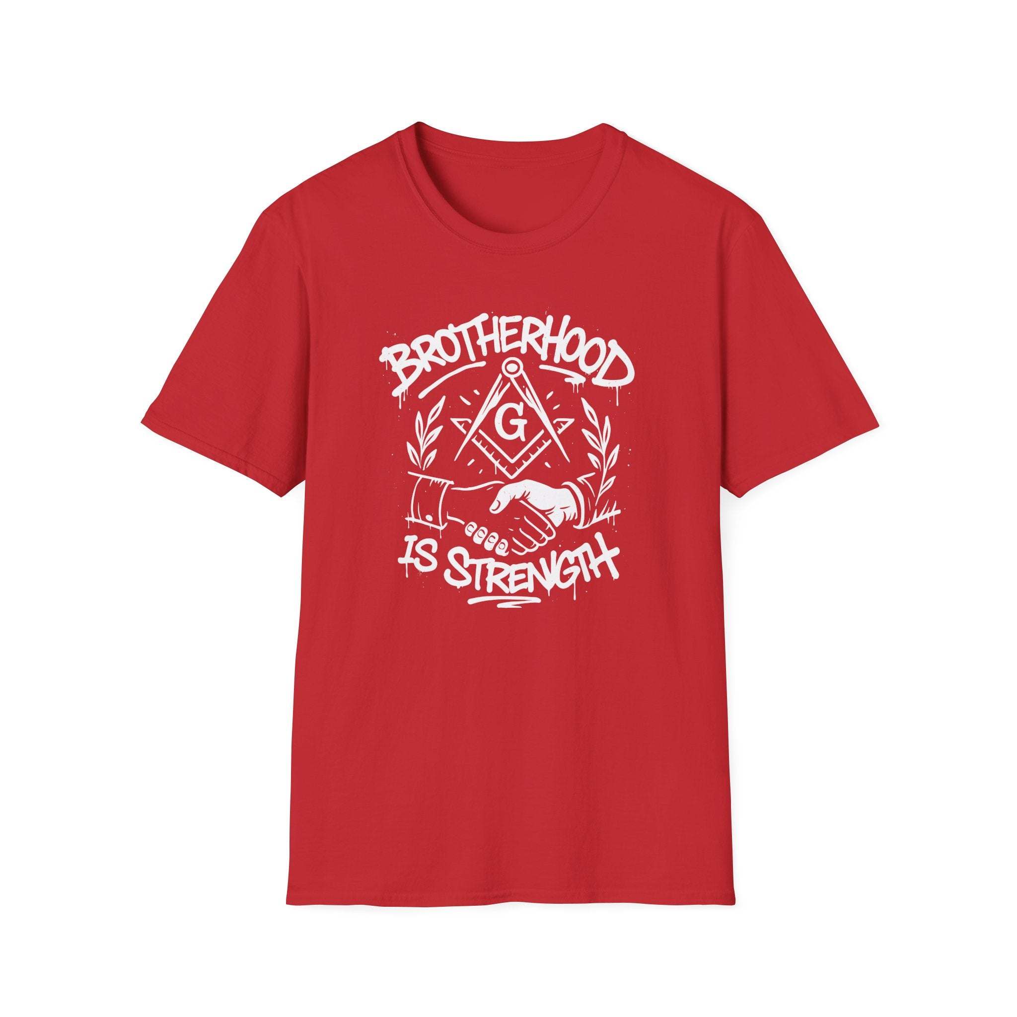 Brotherhood is Strength Unisex T-Shirt, Freemason Apparel, Gift for Masons, Brotherhood Tee, Casual Wear, Unique Graphic Tee