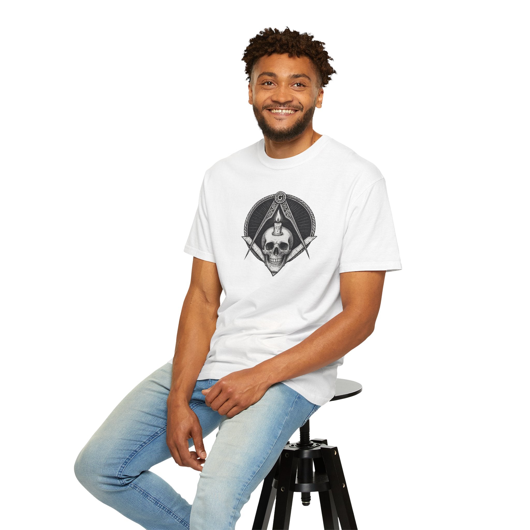 Skull Graphic Unisex T-Shirt | Edgy Streetwear for Music Lovers, Festival Wear, Gift for Him/Her, Cool Casual Style, Unique Design