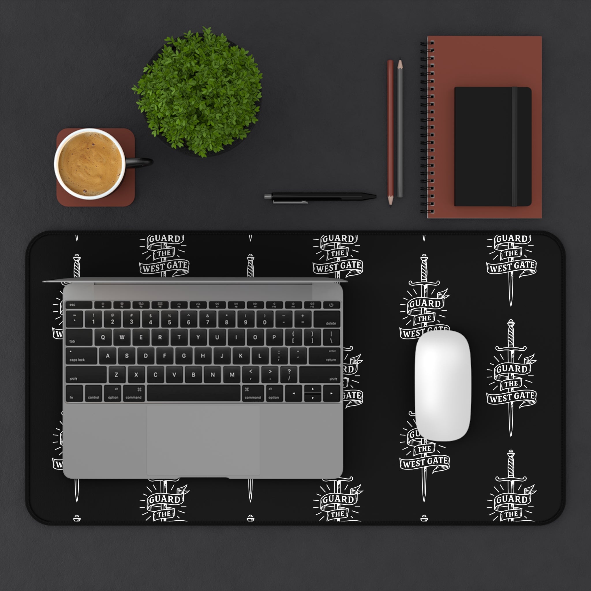 Guitar-Themed Desk Mat for Music Lovers - Ideal for Home Office, Gamer Setup, or Study Space - Unique Gift for Musicians