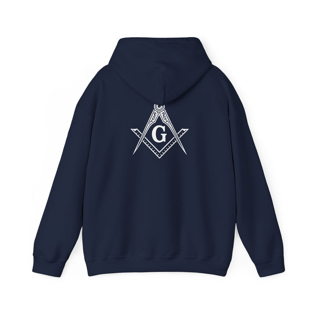 Masonic Hooded Sweatshirt, Unisex Sweatshirt, Heavy Blend Hoodie, Gift for Masons, Brotherhood Apparel, Cozy Everyday Wear