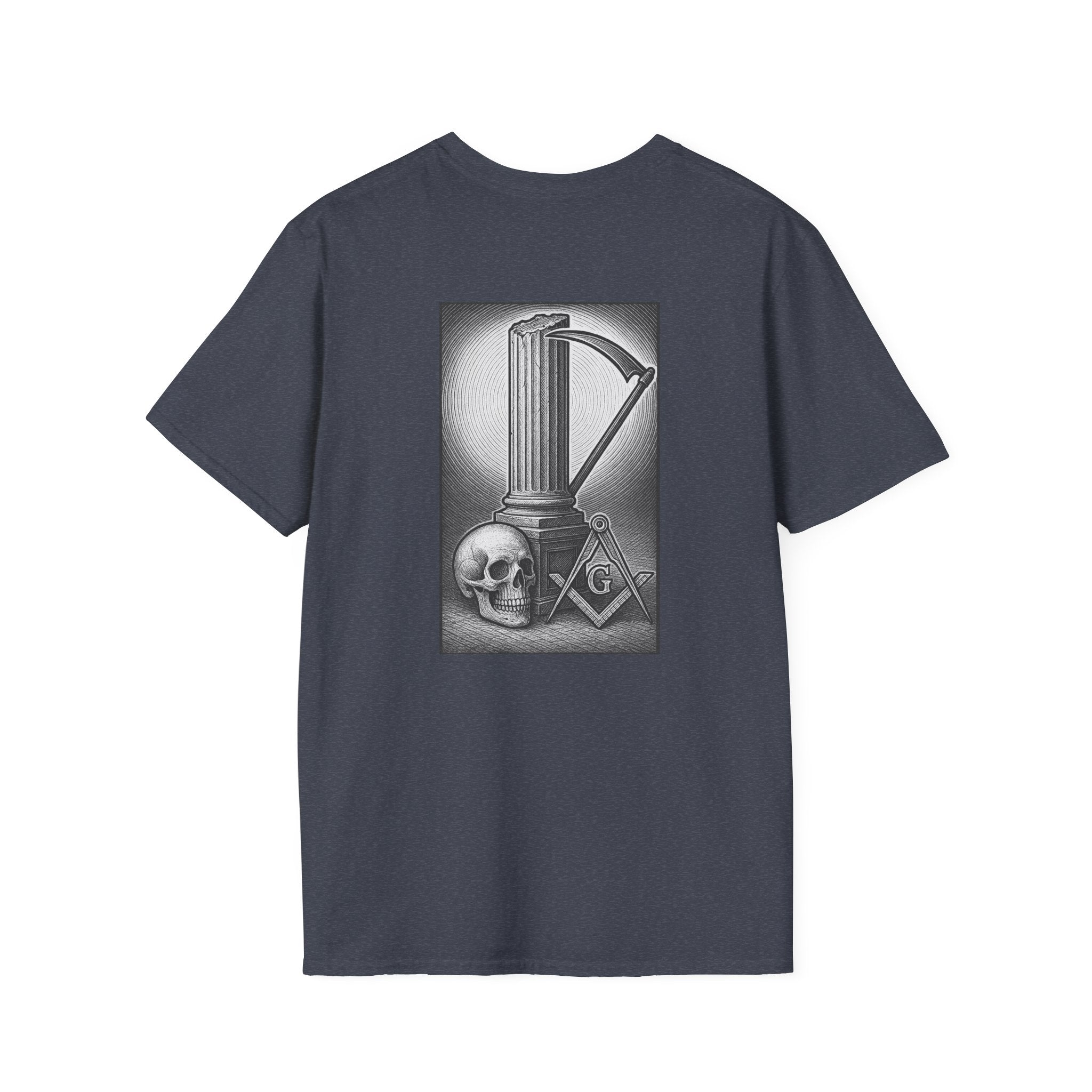 Masonic Symbol T-Shirt, Casual Wear, Gift for Freemasons, Unisex Vintage Tee, Unique Graphic Shirt