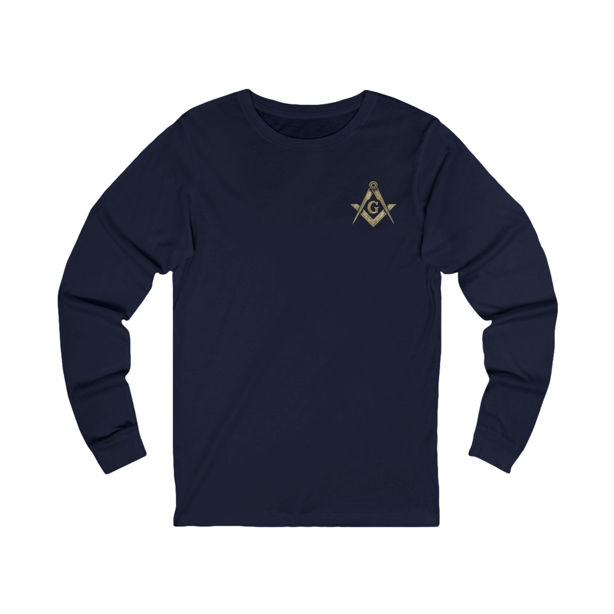 Masonic Long Sleeve Tee - Unisex T-Shirt for Freemasons, Gifts for Masonic Lodge Members, Brotherhood Apparel, Special Occasions, Unique Tee