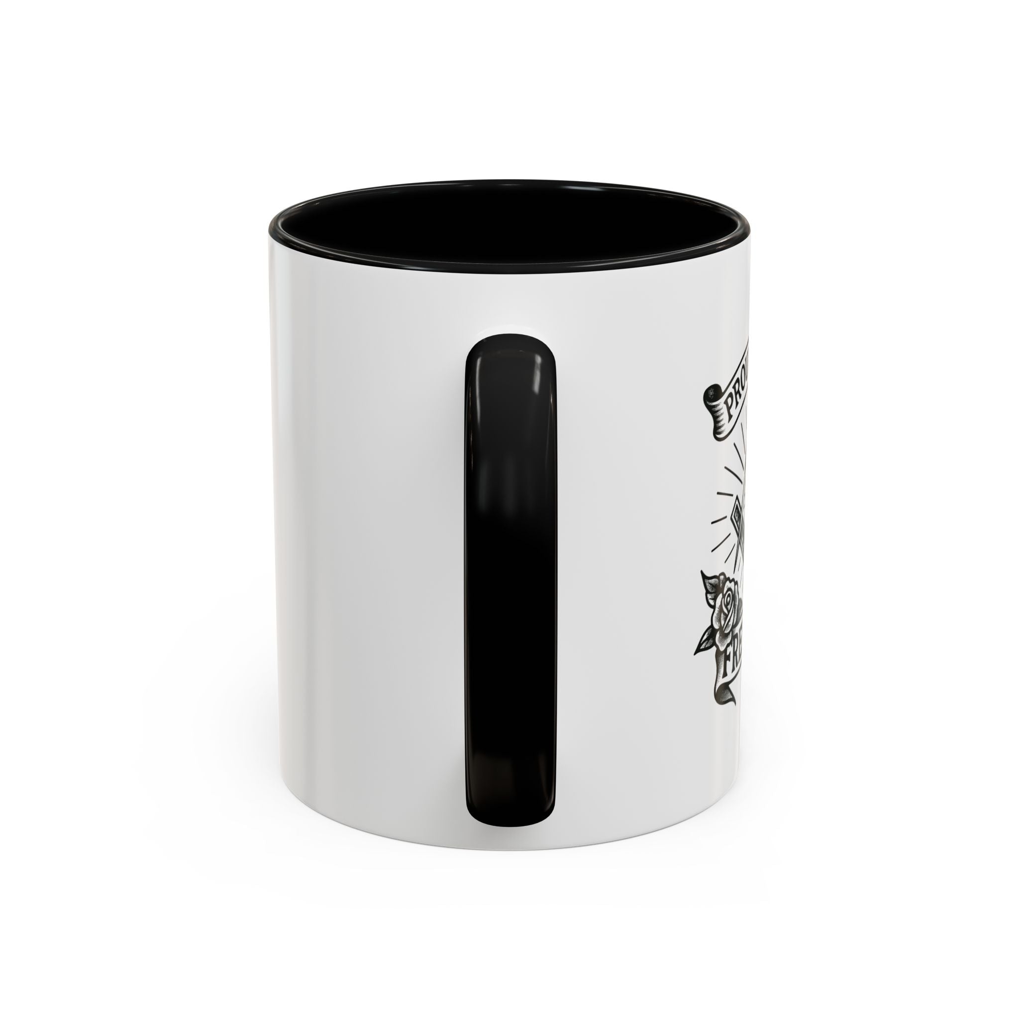 Copy of Stylish Accent Coffee Mug, Black and White Design, Perfect for Home Office, Gift for Coffee Lovers, Unique Kitchen Decor, Ideal for Holidays