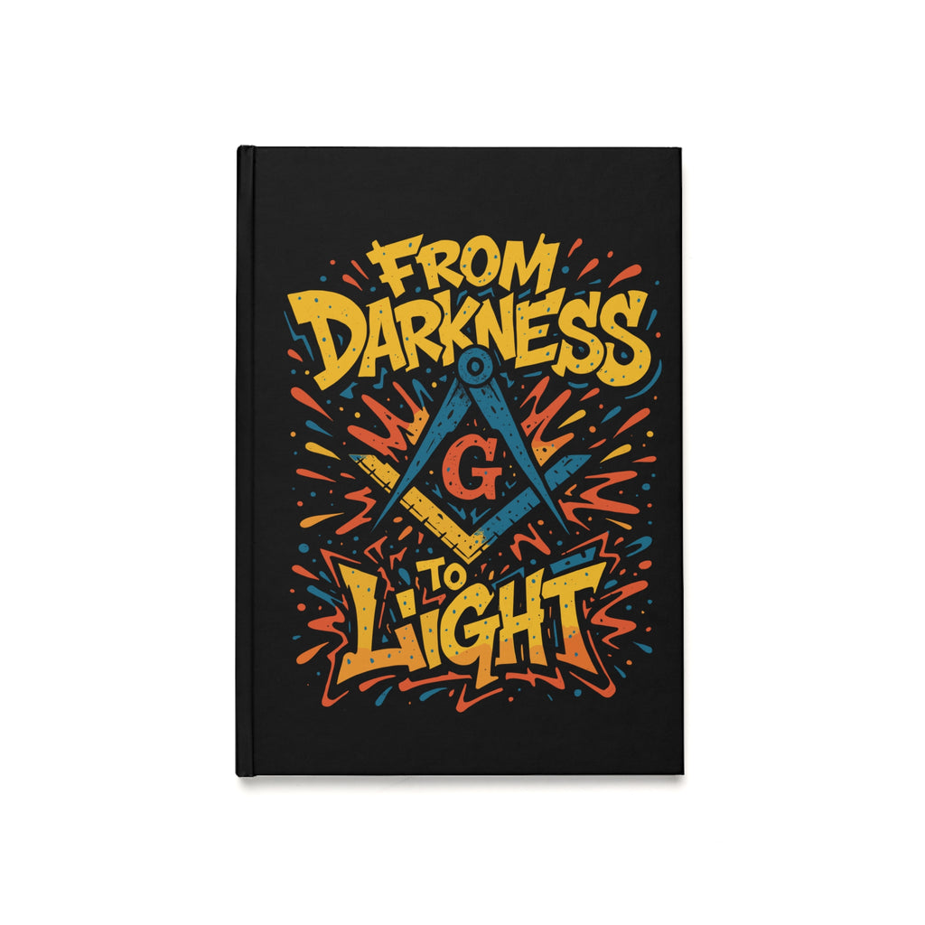 Hardcover Journal: From Darkness to Light, Inspirational Notebook for Journaling, Gift for Creatives, Motivational Diary, [...]