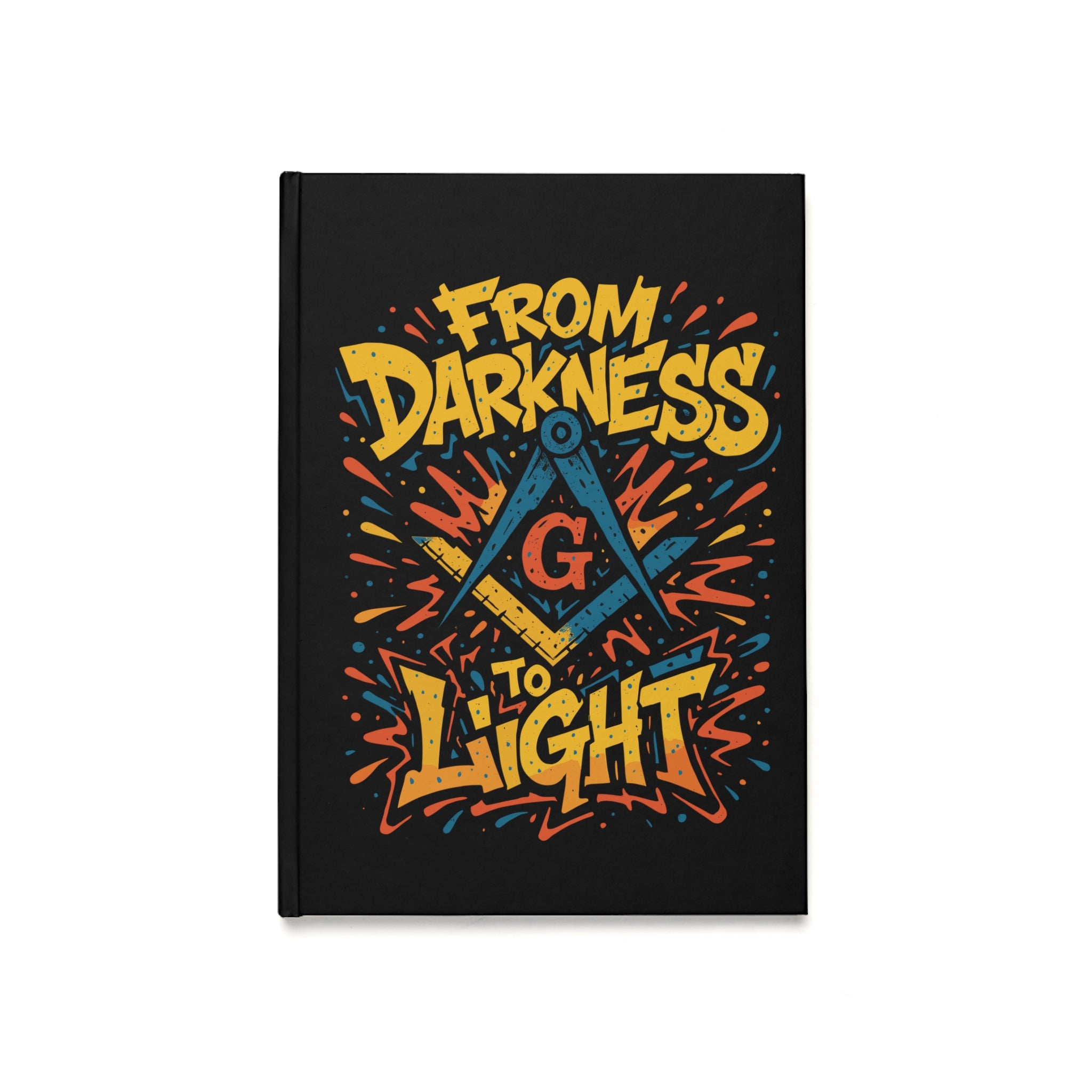 Hardcover Journal: From Darkness to Light, Inspirational Notebook for Journaling, Gift for Creatives, Motivational Diary, [...]