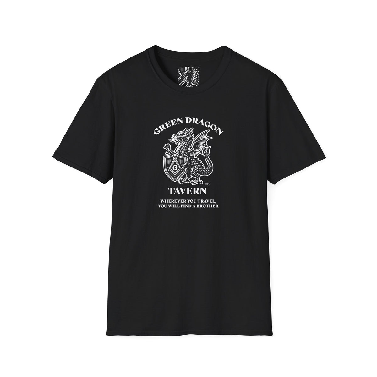 Boston Green Dragon Unisex T-Shirt | Adventure Awaits | Perfect for Travel Enthusiasts, Gift for Brothers, Casual Wear, Gift for Travelers