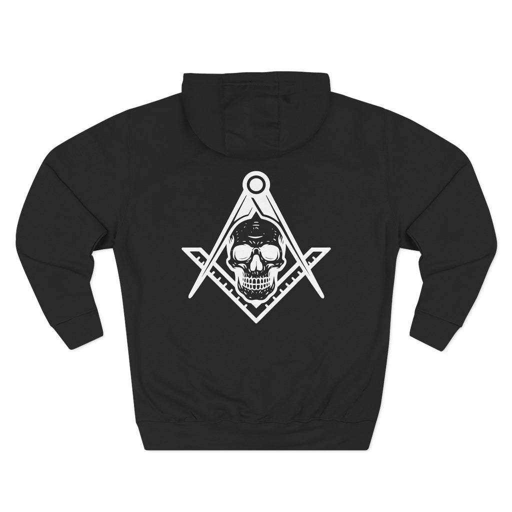 Men's Fleece Hoodie with Skull Design, Cozy Hooded Sweatshirt for Casual Wear, Great for Fall and Winter Gifts, Unique Trendy Apparel