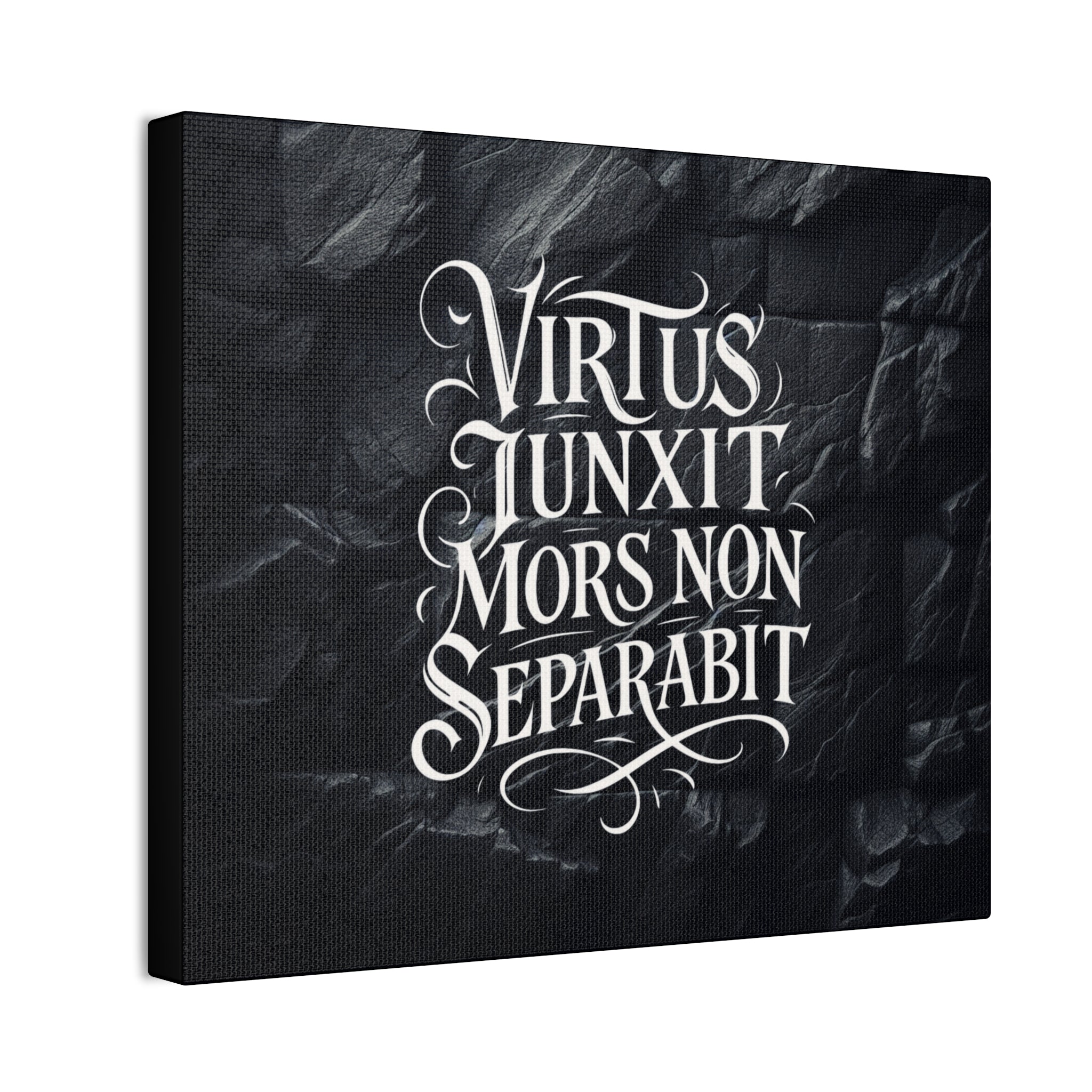 Inspirational Canvas Wall Art, Motivational Home Decor, Wedding Gift, Couple's Quote, Modern Typography Print