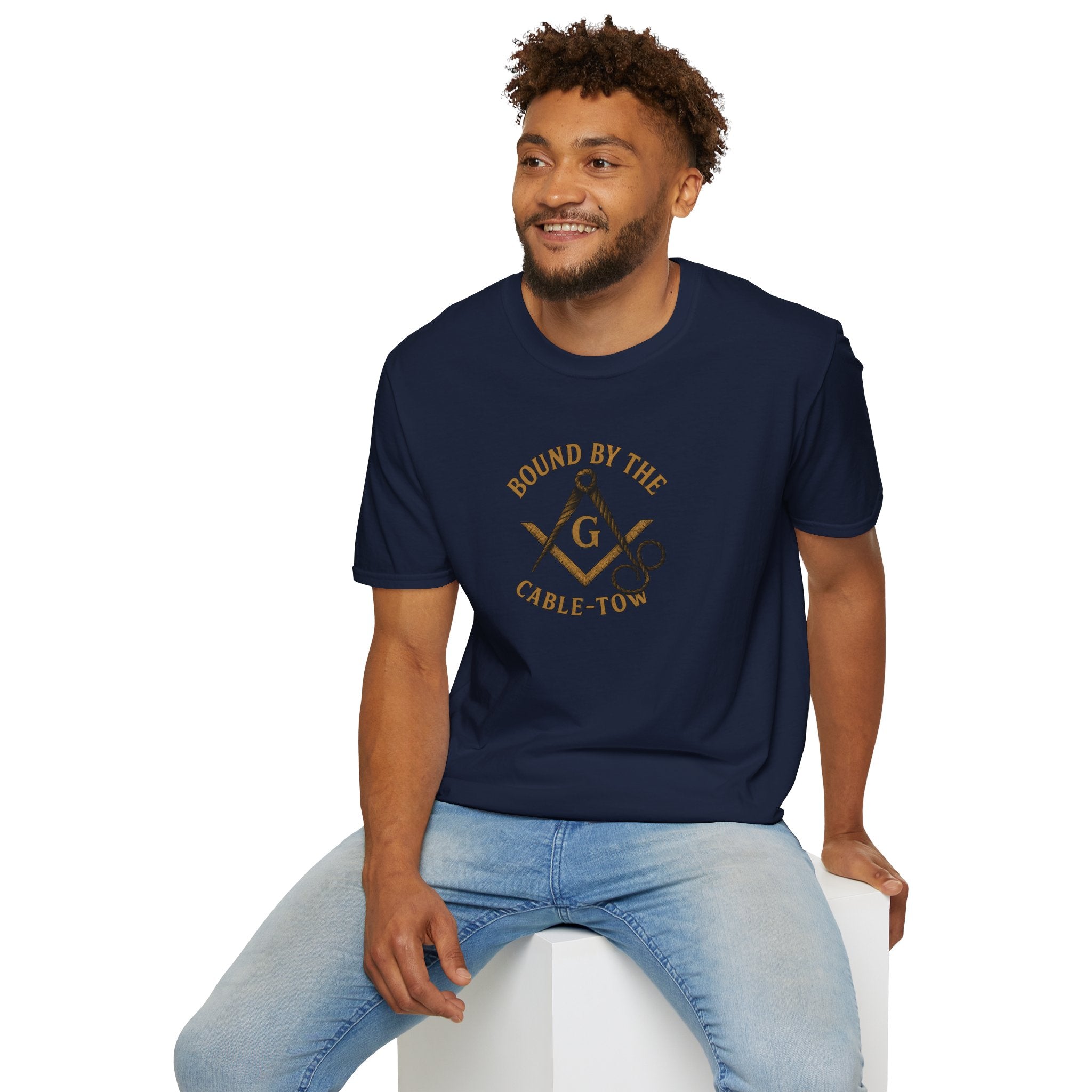 Freemason Inspired T-Shirt - Bound by the Cable-Tow, Unisex Apparel for Masonic Members, Gift for Graduation, Brotherhood Events, [...]