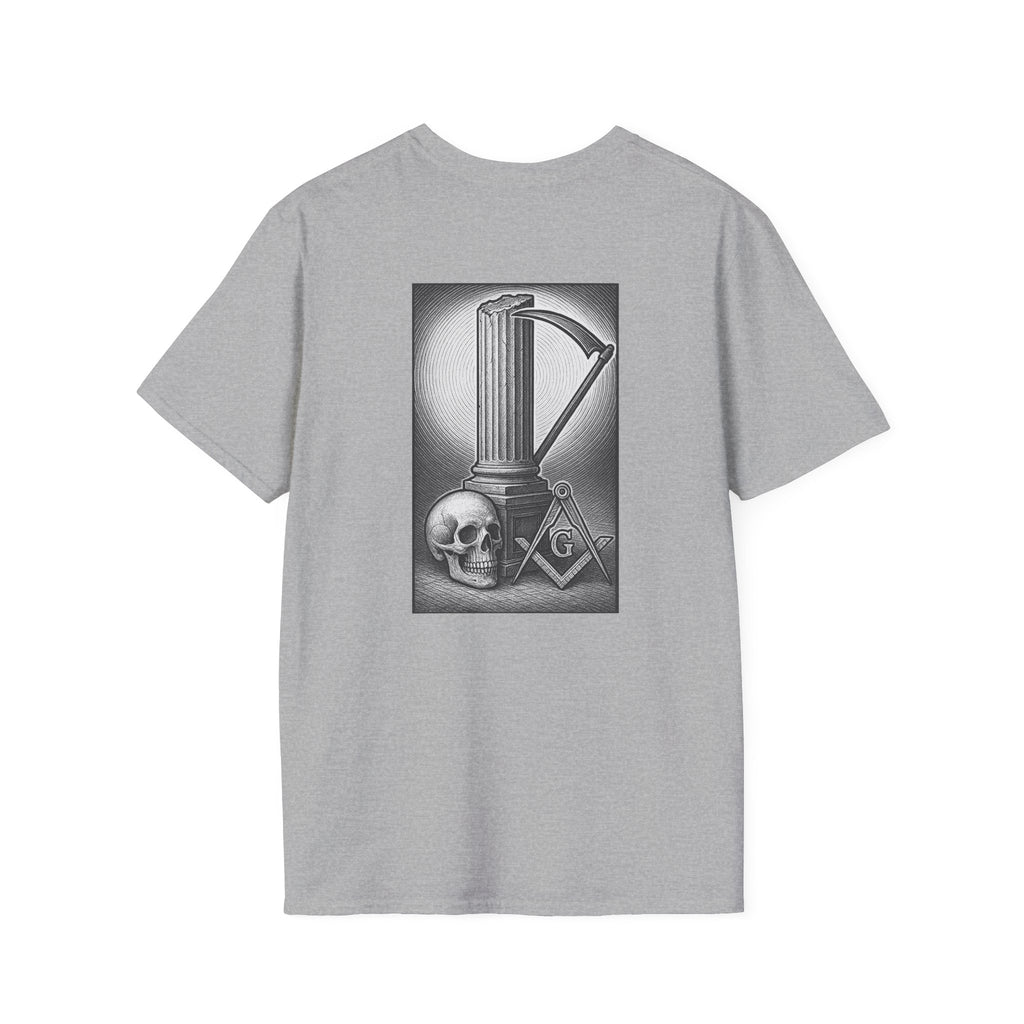 Masonic Symbol T-Shirt, Casual Wear, Gift for Freemasons, Unisex Vintage Tee, Unique Graphic Shirt