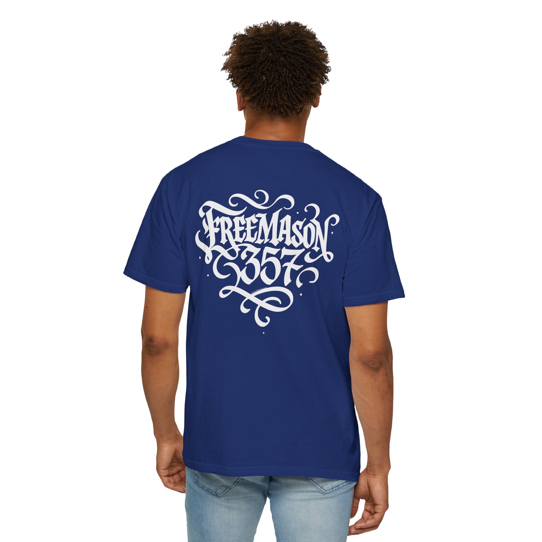 Freemason 357 Garment-Dyed T-Shirt, Unisex Tee, Trendy Graphic Shirt, Unique Masonic Apparel, Gift for Masons