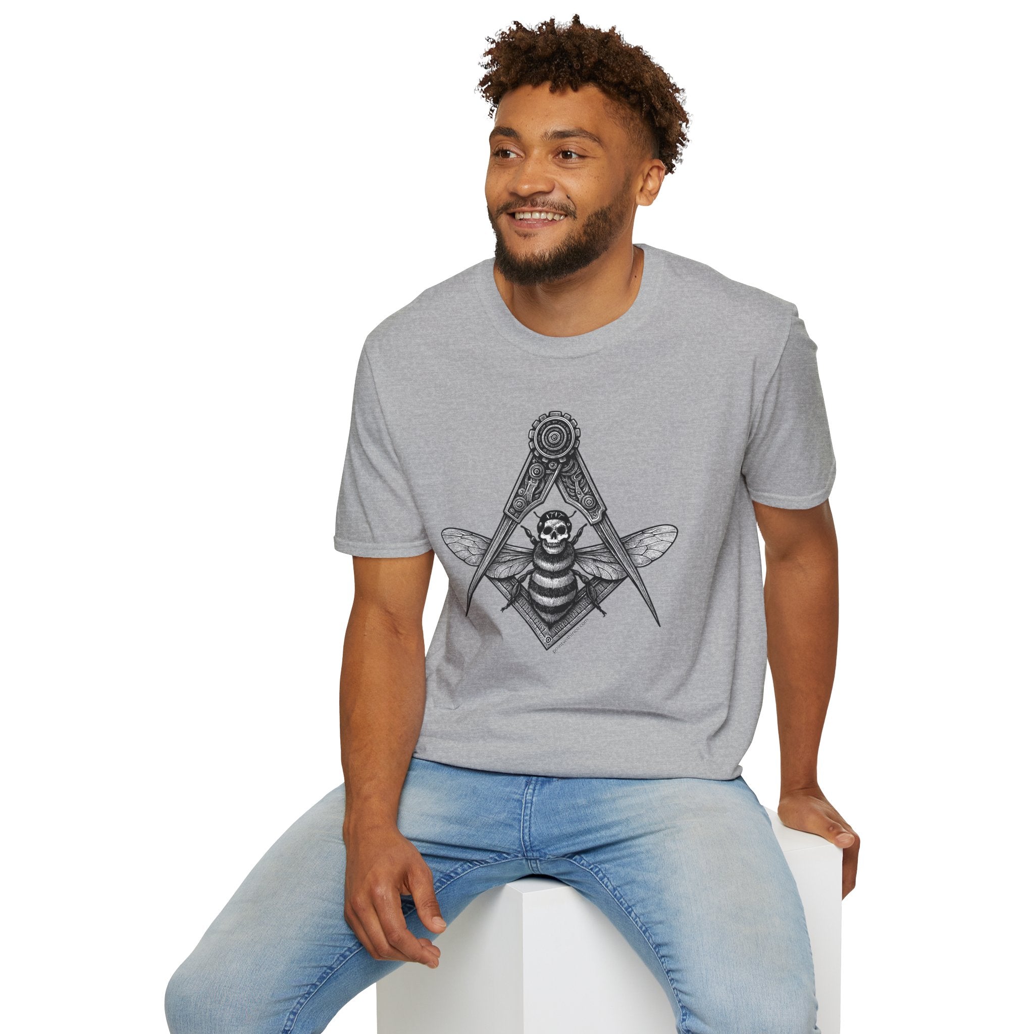 Edgy Artistic Unisex T-Shirt - Perfect for Creative Souls, Unique Art Tee, Casual Wear, Gift for Him/Her, Graphic Design Shirt