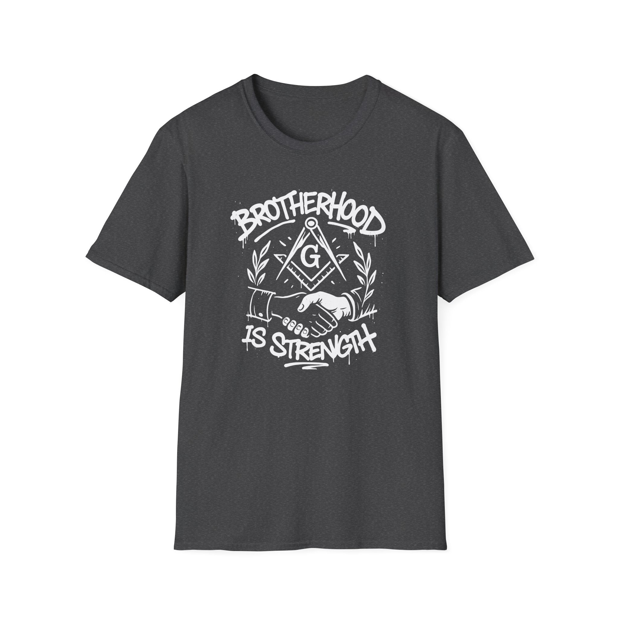 Brotherhood is Strength Unisex T-Shirt, Freemason Apparel, Gift for Masons, Brotherhood Tee, Casual Wear, Unique Graphic Tee