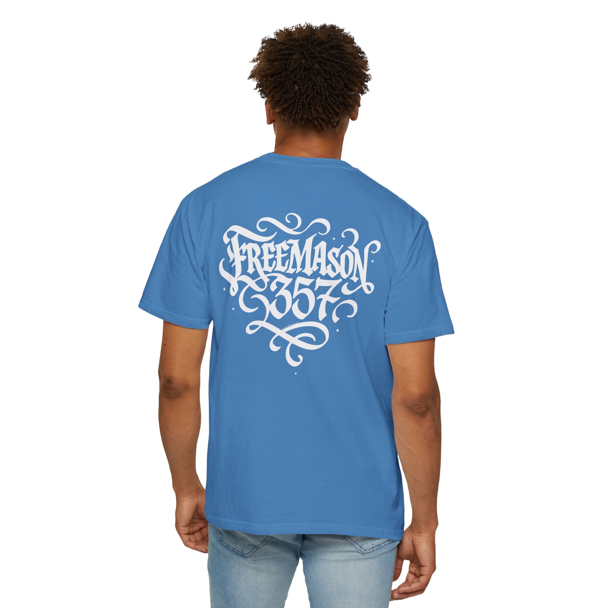 Freemason 357 Garment-Dyed T-Shirt, Unisex Tee, Trendy Graphic Shirt, Unique Masonic Apparel, Gift for Masons