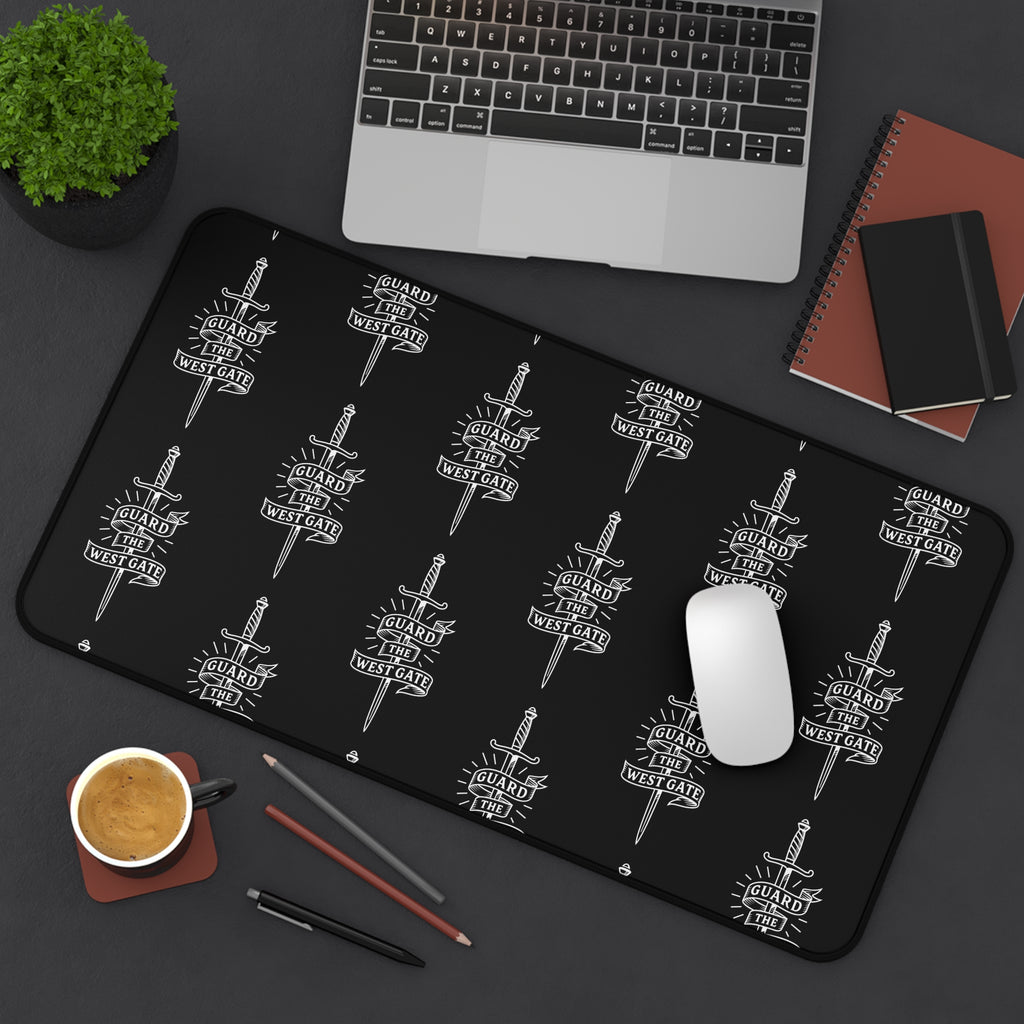 Guitar-Themed Desk Mat for Music Lovers - Ideal for Home Office, Gamer Setup, or Study Space - Unique Gift for Musicians
