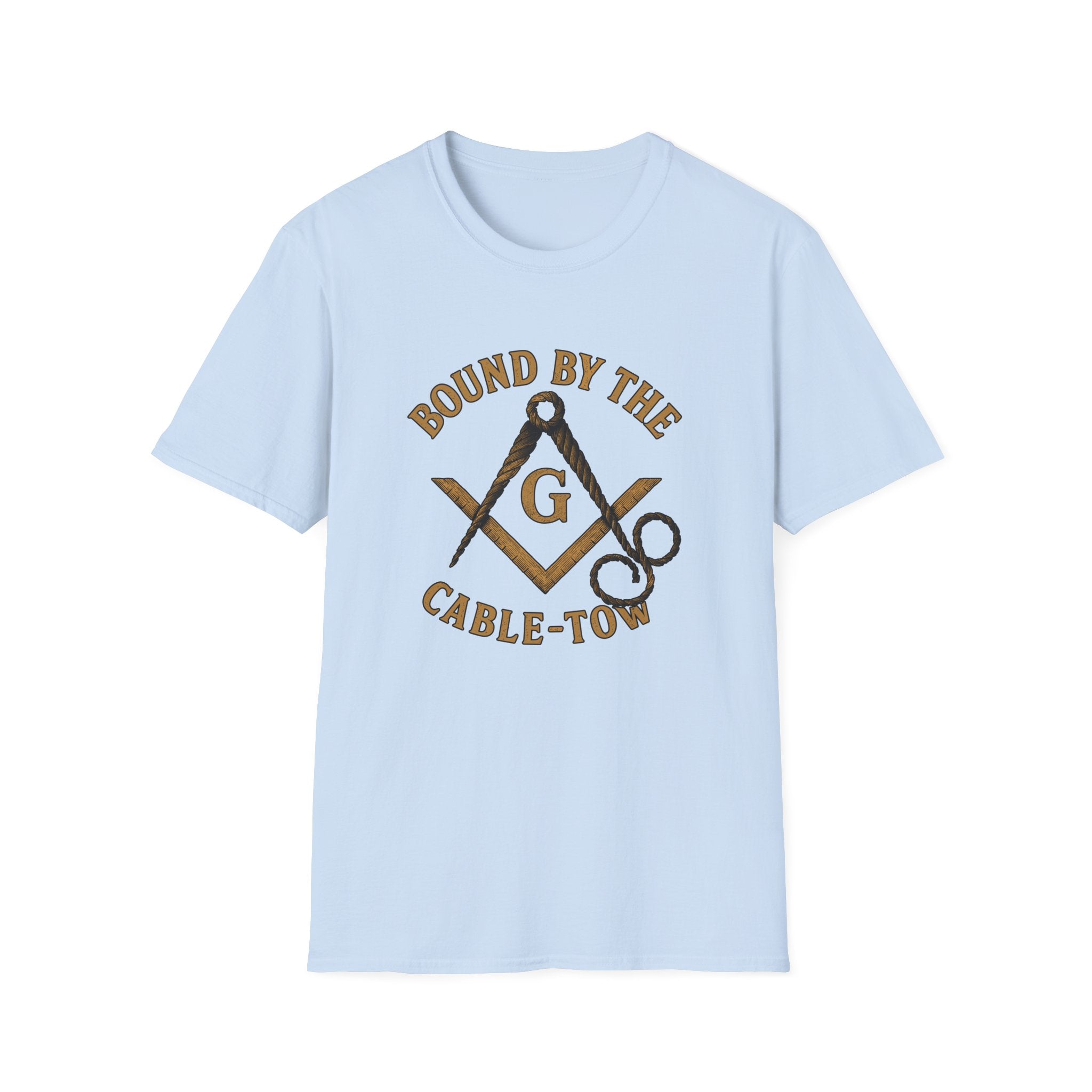 Freemason Inspired T-Shirt - Bound by the Cable-Tow, Unisex Apparel for Masonic Members, Gift for Graduation, Brotherhood Events, [...]