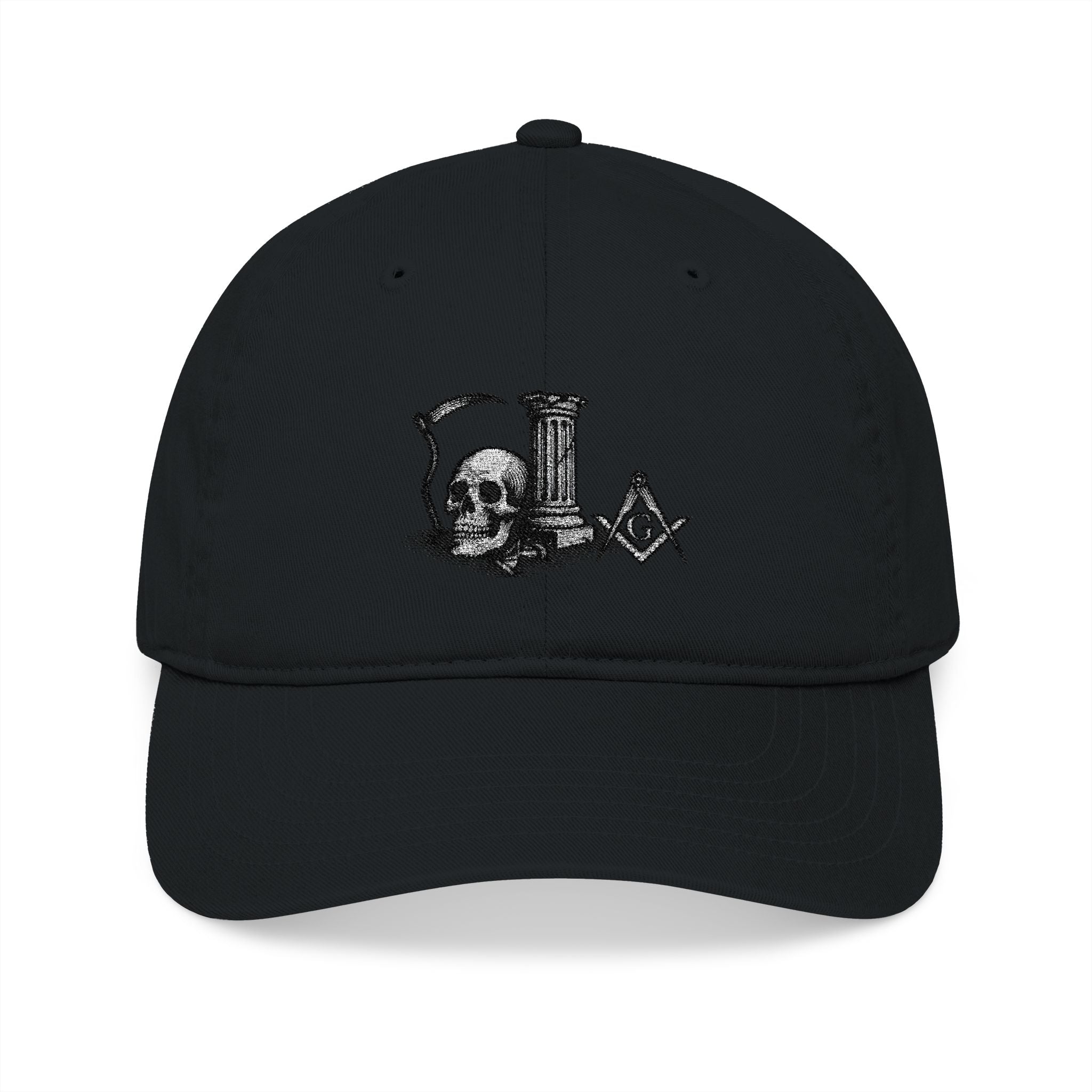 Stylish Organic Embroidered Baseball Cap, Trendy Hat for Everyday Wear, Perfect Gift for Freemasons, Unique Accessory for Casual [...]