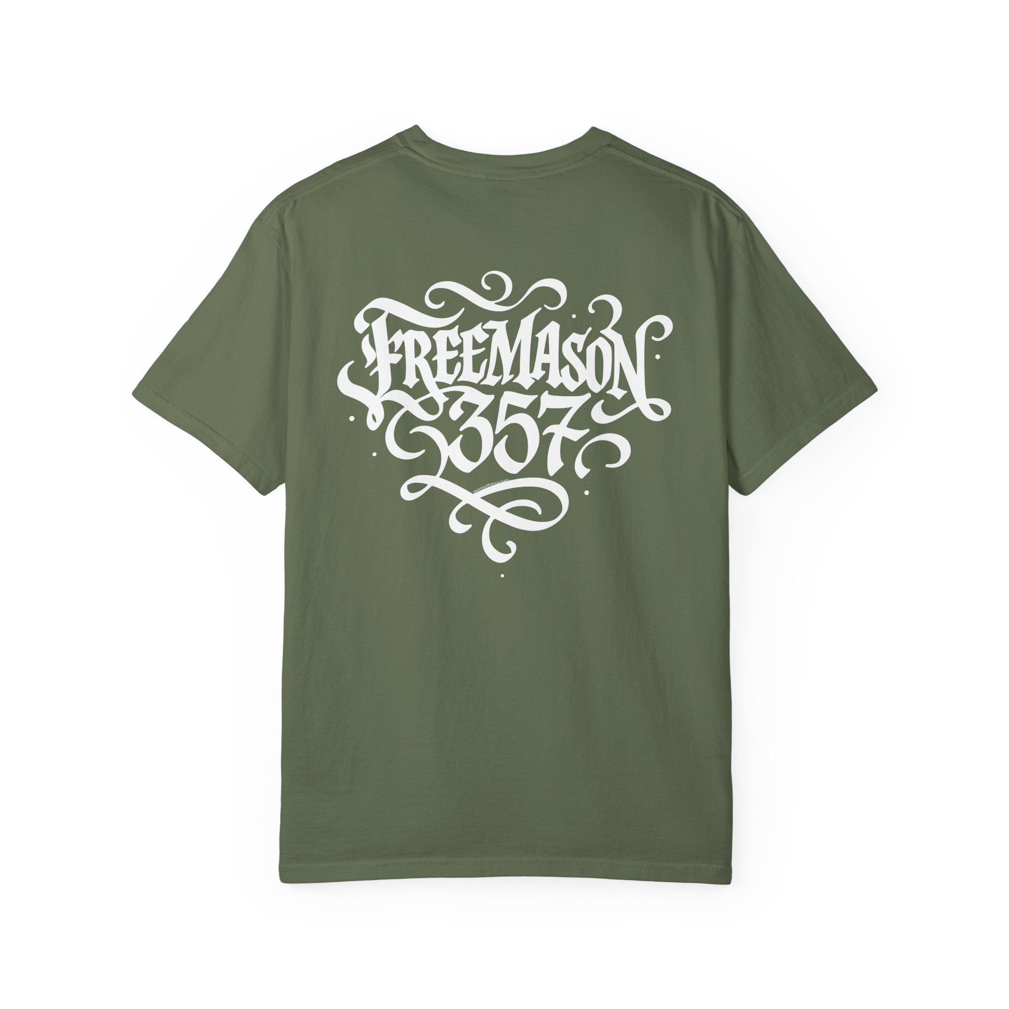 Freemason 357 Garment-Dyed T-Shirt, Unisex Tee, Trendy Graphic Shirt, Unique Masonic Apparel, Gift for Masons