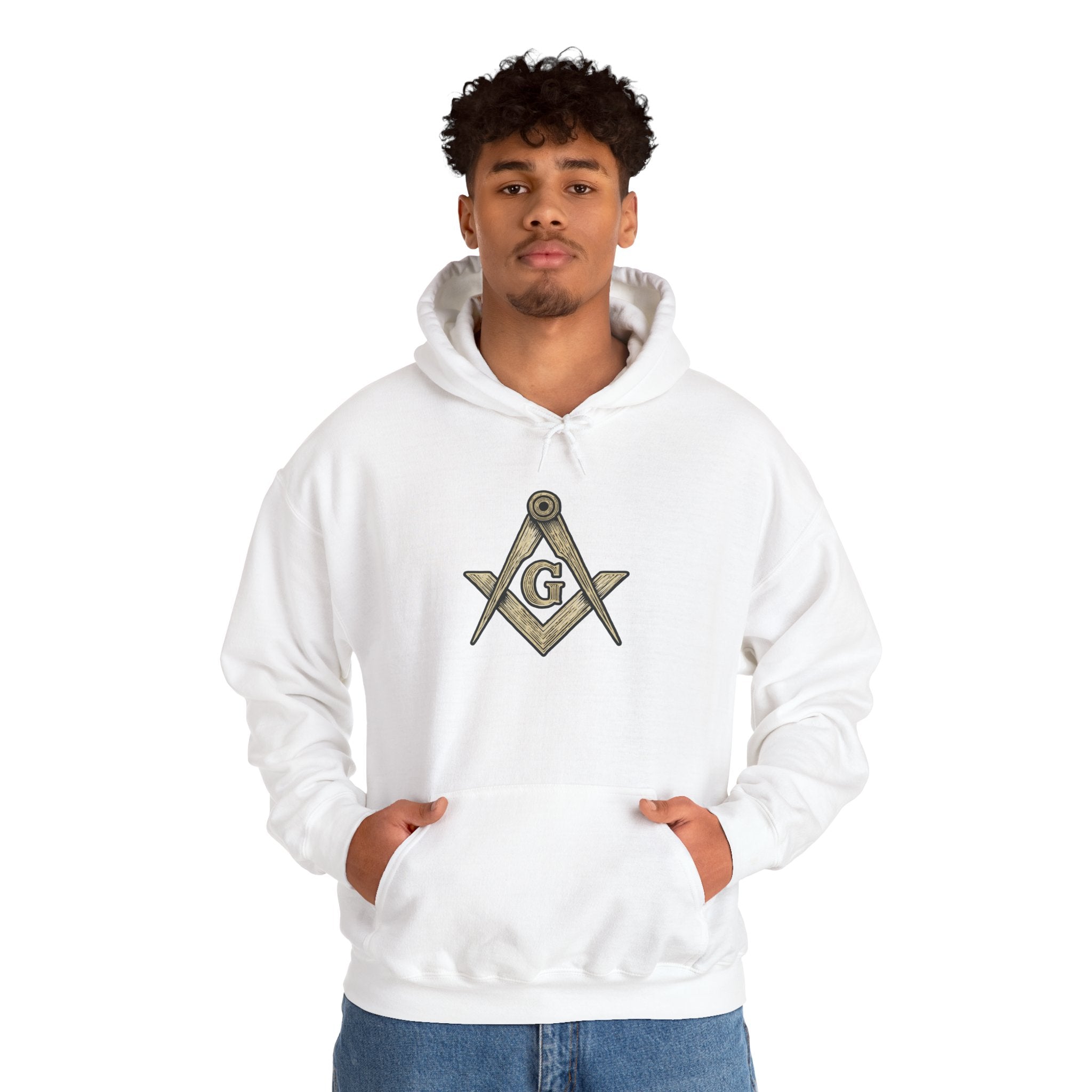 Freemason Inspired Hoodie - Unisex Heavy Blend™ Sweatshirt with Meaningful Design for Casual Wear, Gift for Masons, Lodge Members, [...]