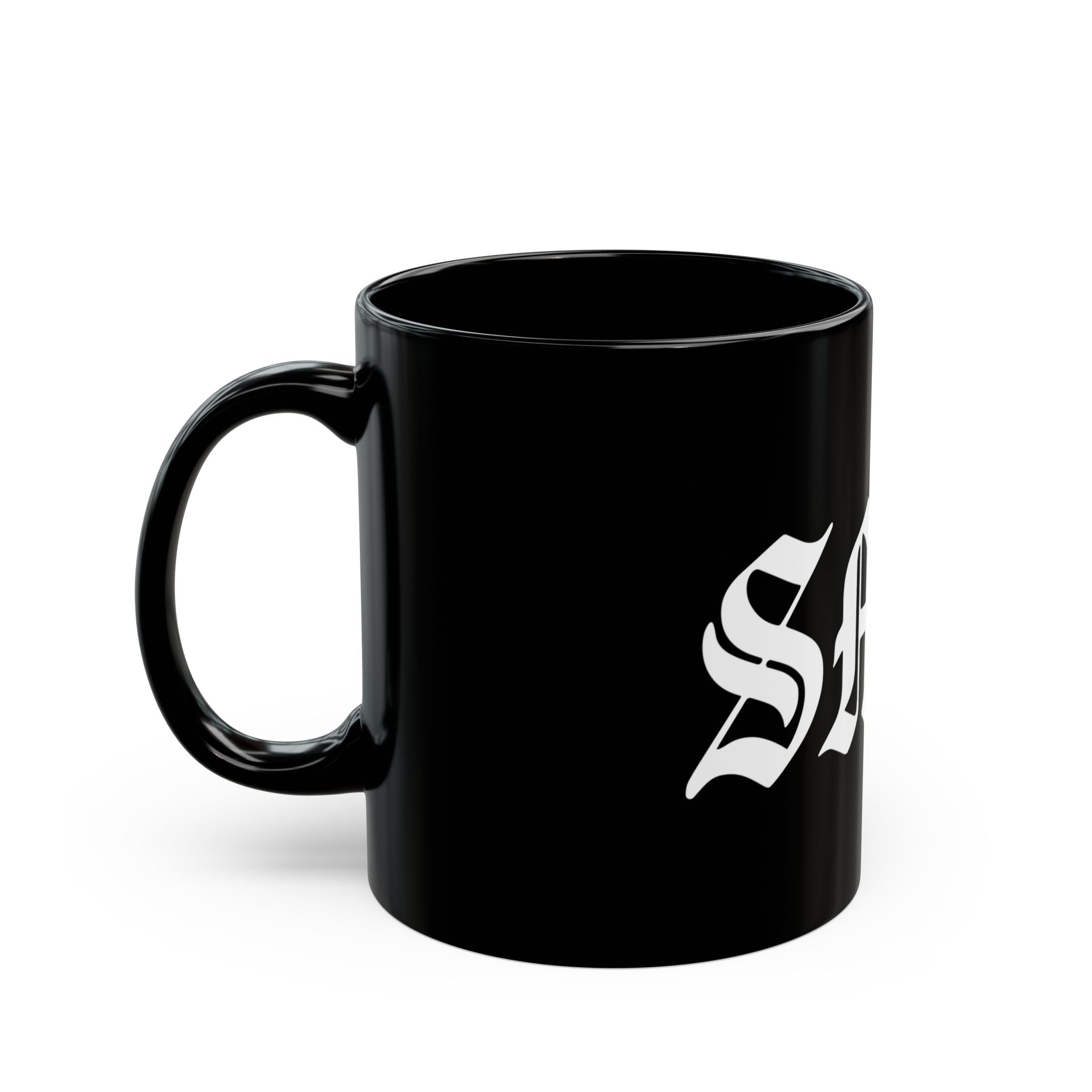 Bold Black Mug with Cool Typography - Perfect Gift for Friends, Coffee Lovers, Unique Decor for Home, Office, or Special Occasions