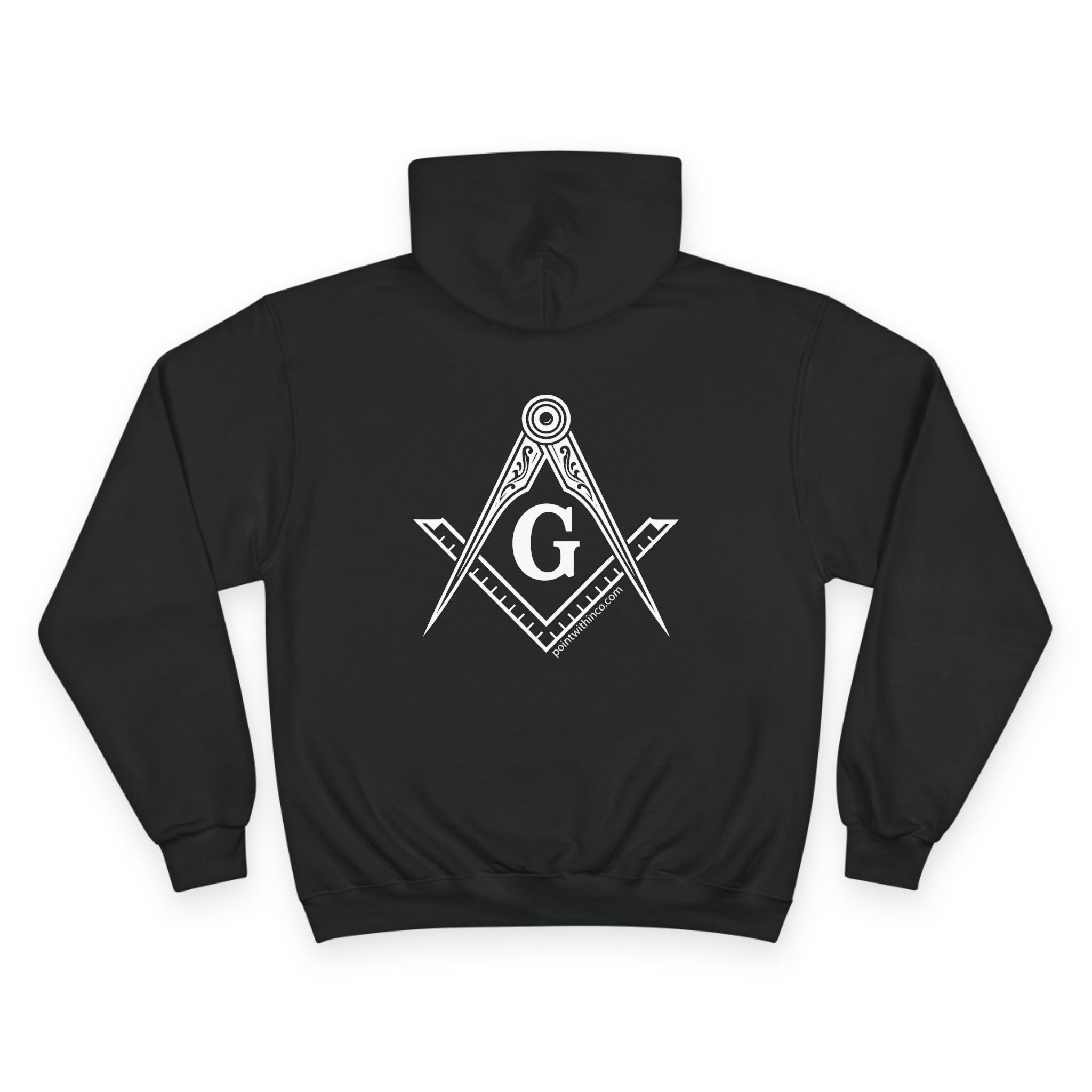 Masonic Champion Hoodie - Cozy Gift for Freemasons, Lodge Events, Brotherhood Celebrations, Casual Wear, Unique Occasions