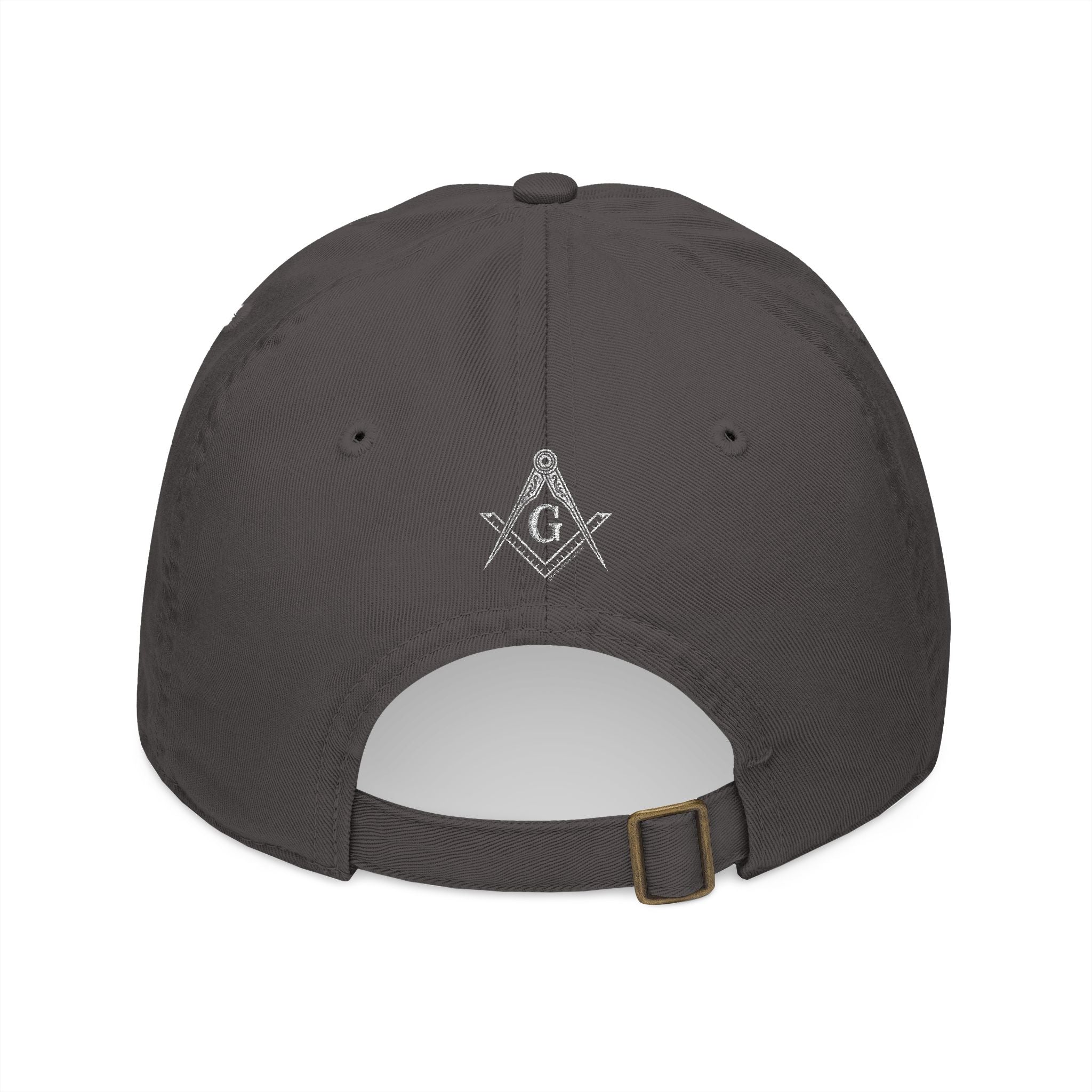 Stylish Organic Embroidered Baseball Cap, Trendy Hat for Everyday Wear, Perfect Gift for Freemasons, Unique Accessory for Casual [...]
