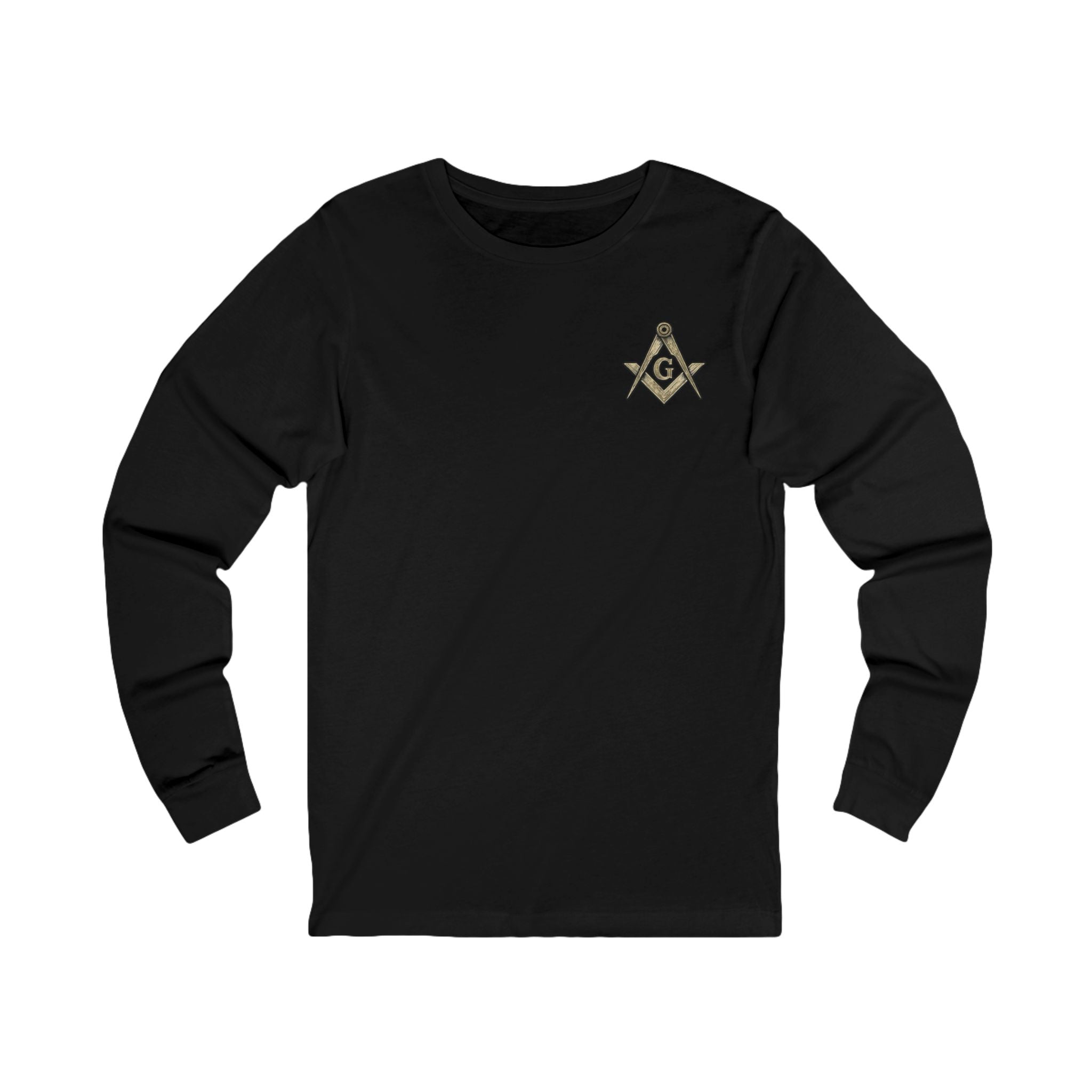 Masonic Long Sleeve Tee - Unisex T-Shirt for Freemasons, Gifts for Masonic Lodge Members, Brotherhood Apparel, Special Occasions, Unique Tee