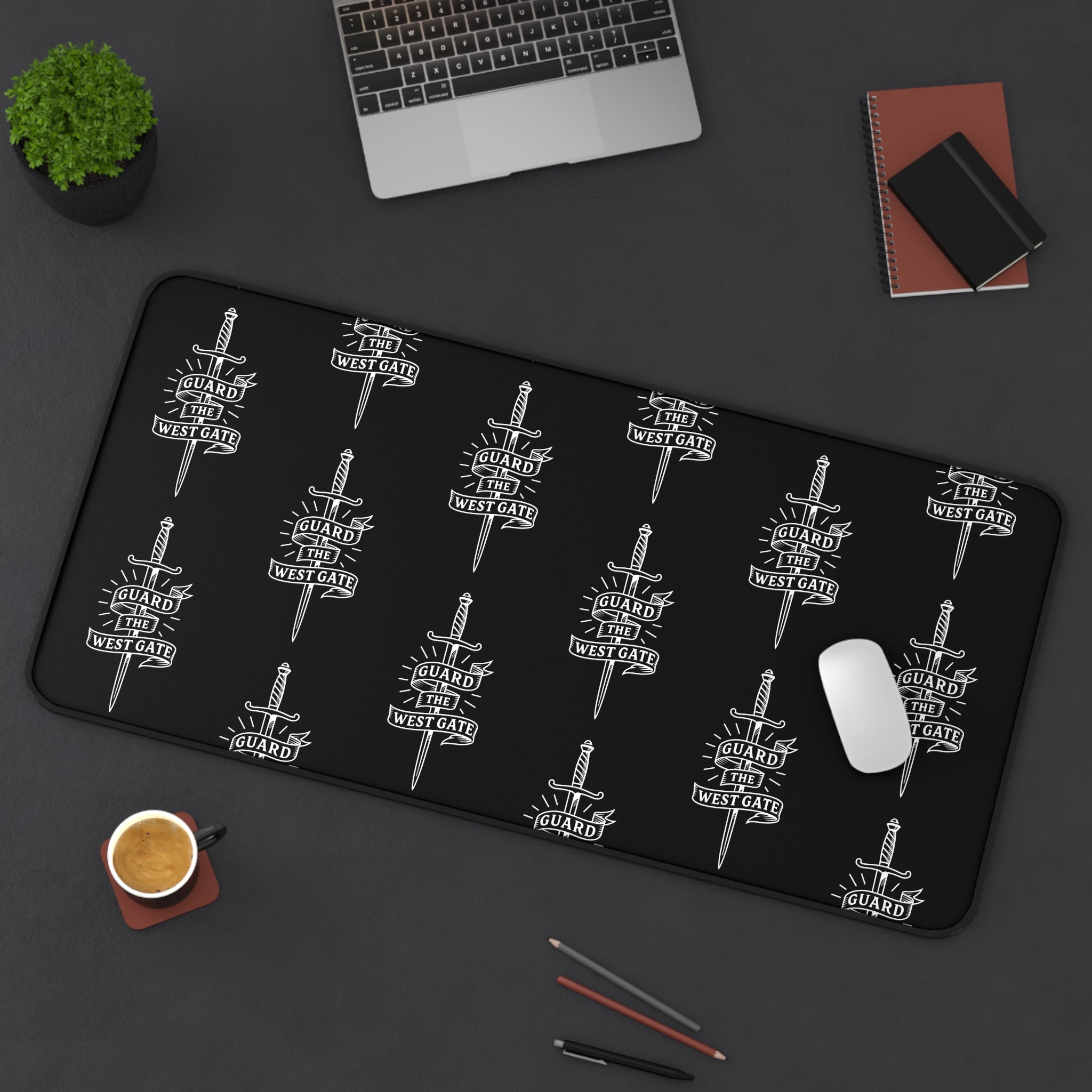 Guitar-Themed Desk Mat for Music Lovers - Ideal for Home Office, Gamer Setup, or Study Space - Unique Gift for Musicians