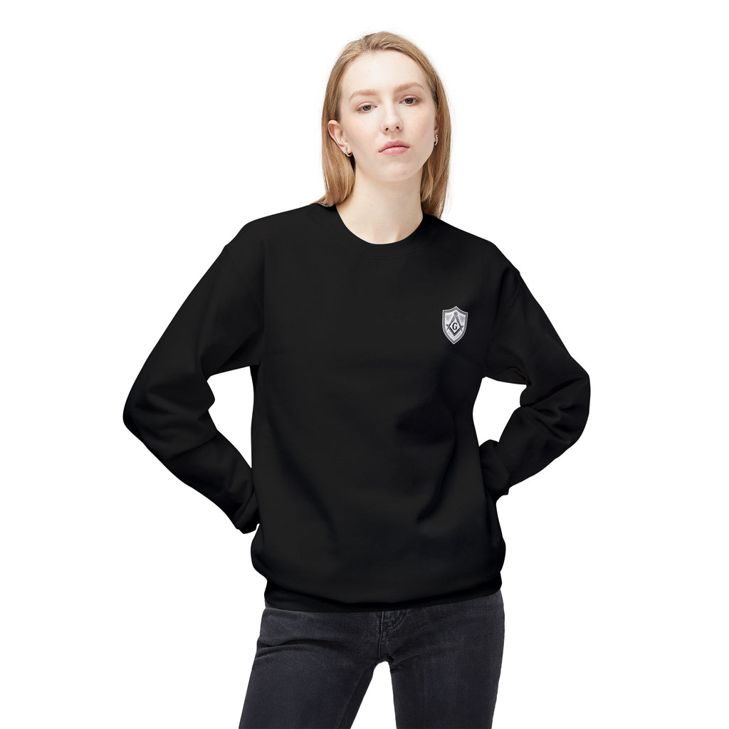 Masonic Skull Sweatshirt, Cozy Crewneck, Unisex Fleece, Unique Gift for Occasions, Trendy Casual Wear, Masonic Apparel