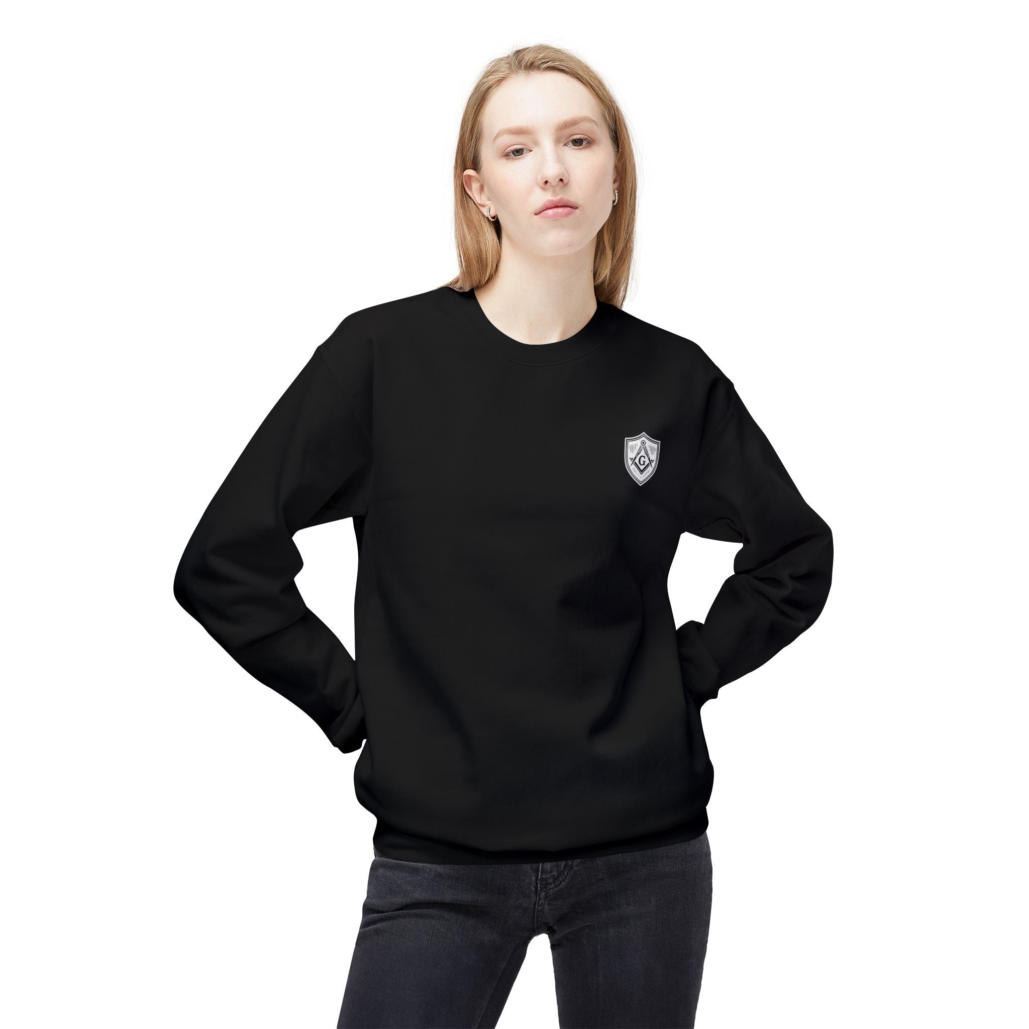 Masonic Skull Sweatshirt, Cozy Crewneck, Unisex Fleece, Unique Gift for Occasions, Trendy Casual Wear, Masonic Apparel
