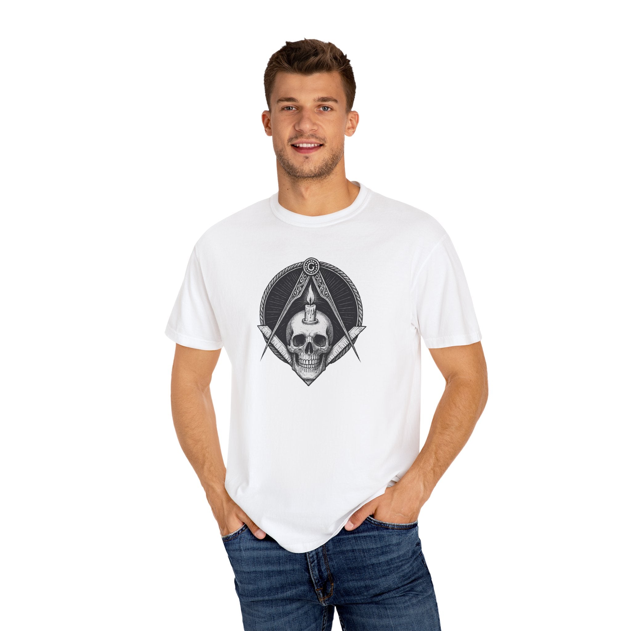 Skull Graphic Unisex T-Shirt | Edgy Streetwear for Music Lovers, Festival Wear, Gift for Him/Her, Cool Casual Style, Unique Design