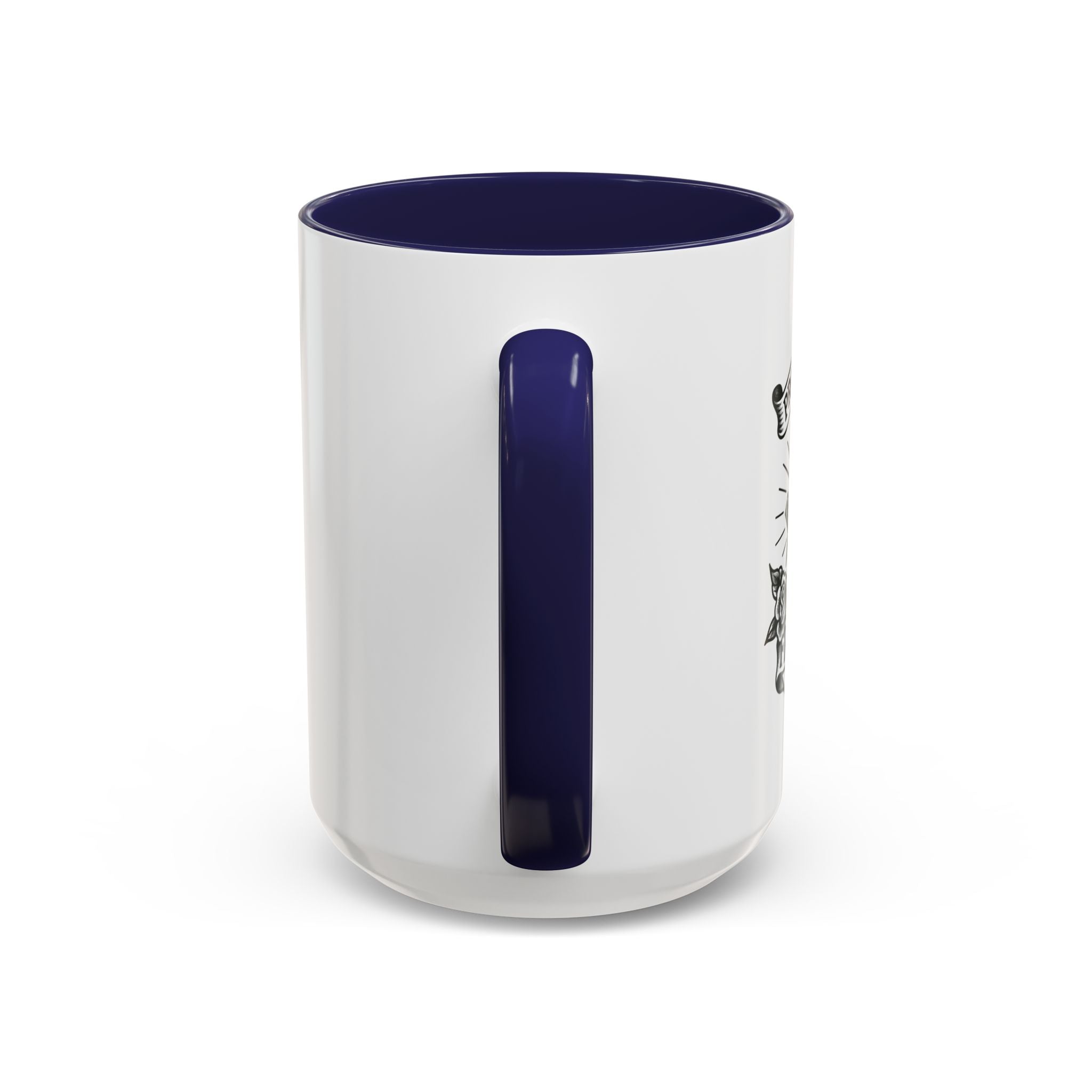 Copy of Stylish Accent Coffee Mug, Black and White Design, Perfect for Home Office, Gift for Coffee Lovers, Unique Kitchen Decor, Ideal for Holidays
