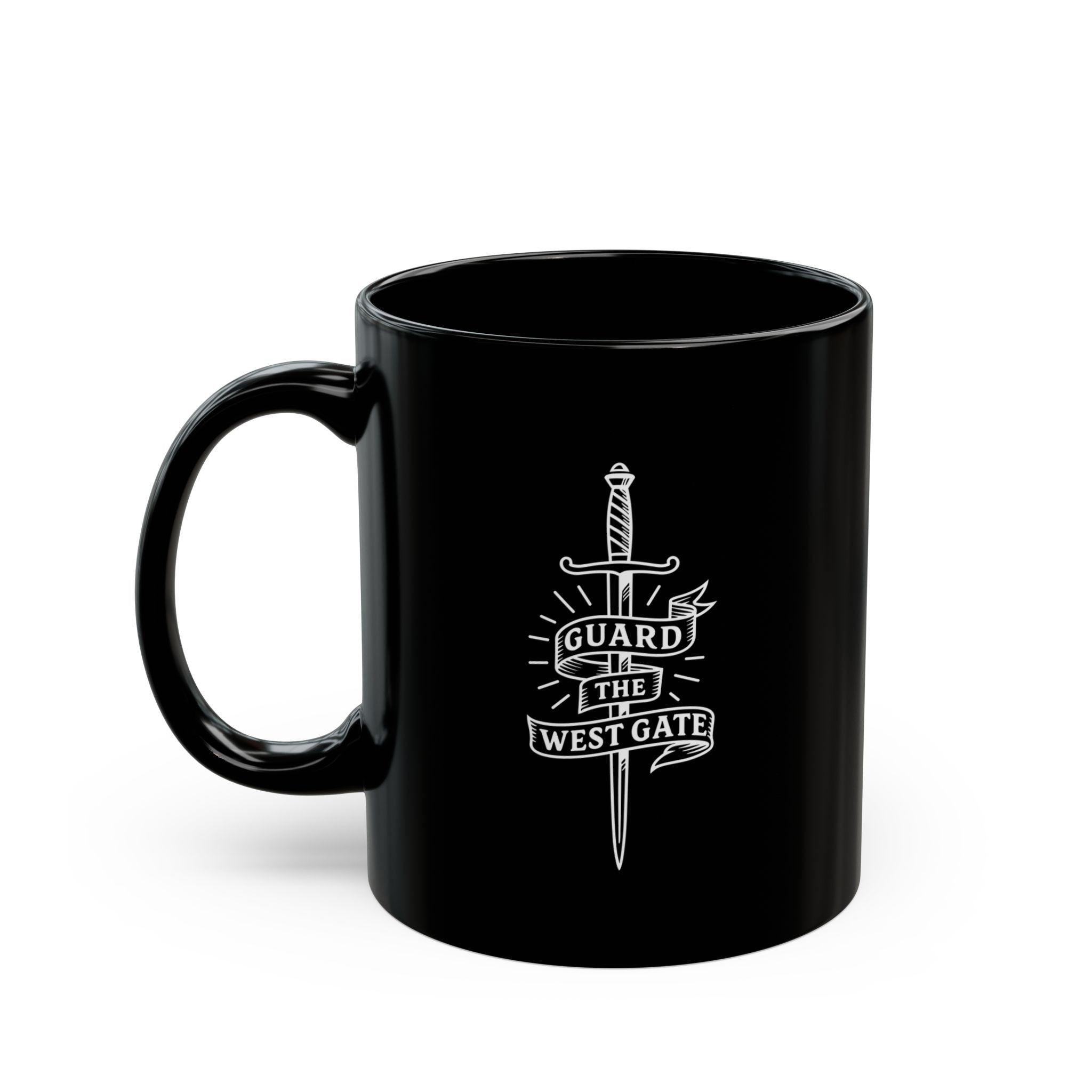 Elegant Black Coffee Mug - Minimalist Design for Cozy Mornings, Perfect Gift for Coffee Lovers, Home, Office, Birthdays, Holidays