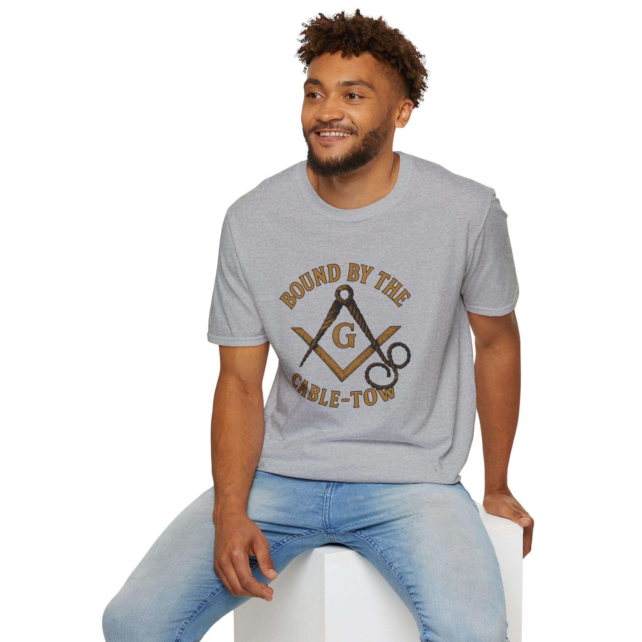 Freemason Inspired T-Shirt - Bound by the Cable-Tow, Unisex Apparel for Masonic Members, Gift for Graduation, Brotherhood Events, [...]