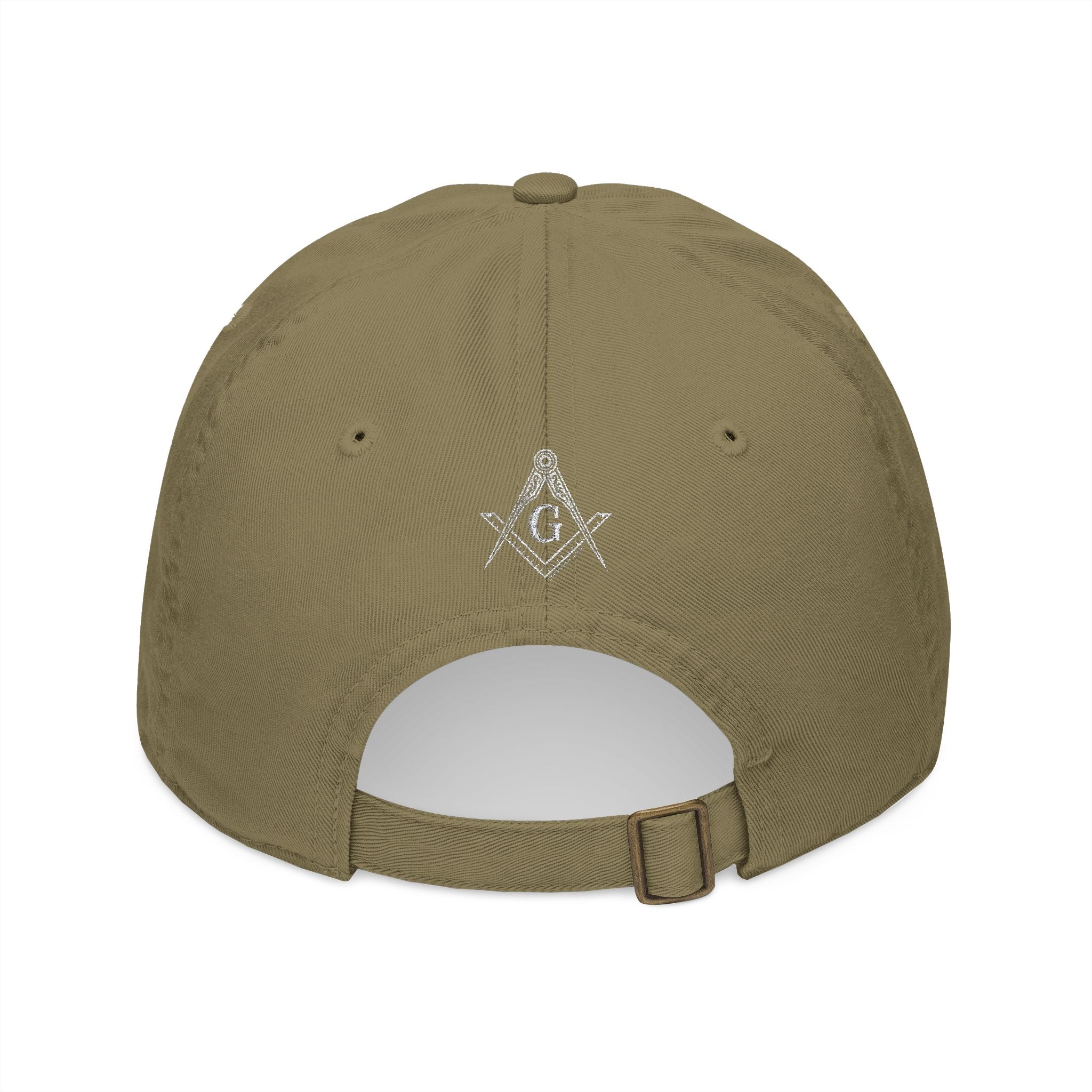 Stylish Organic Embroidered Baseball Cap, Trendy Hat for Everyday Wear, Perfect Gift for Freemasons, Unique Accessory for Casual [...]