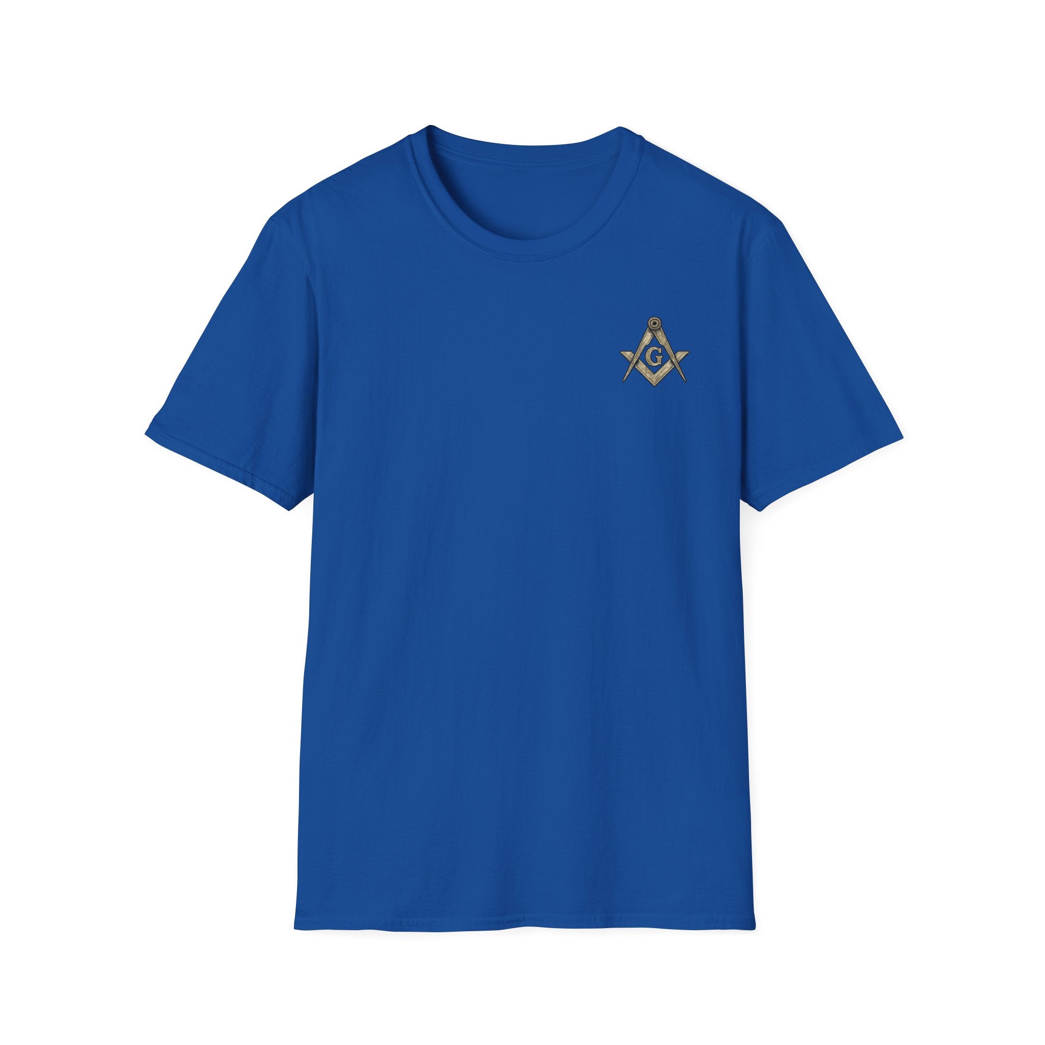 Freemason 357 Woodcut Unisex Softstyle T-Shirt, Casual Wear, Gift for Masonic Friends, Spiritual T-Shirt, Unique Brotherhood Tee