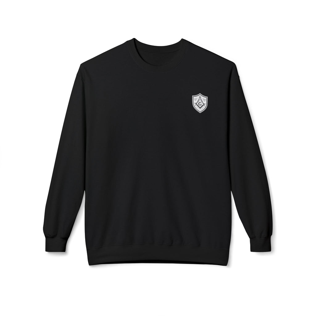 Masonic Skull Sweatshirt, Cozy Crewneck, Unisex Fleece, Unique Gift for Occasions, Trendy Casual Wear, Masonic Apparel