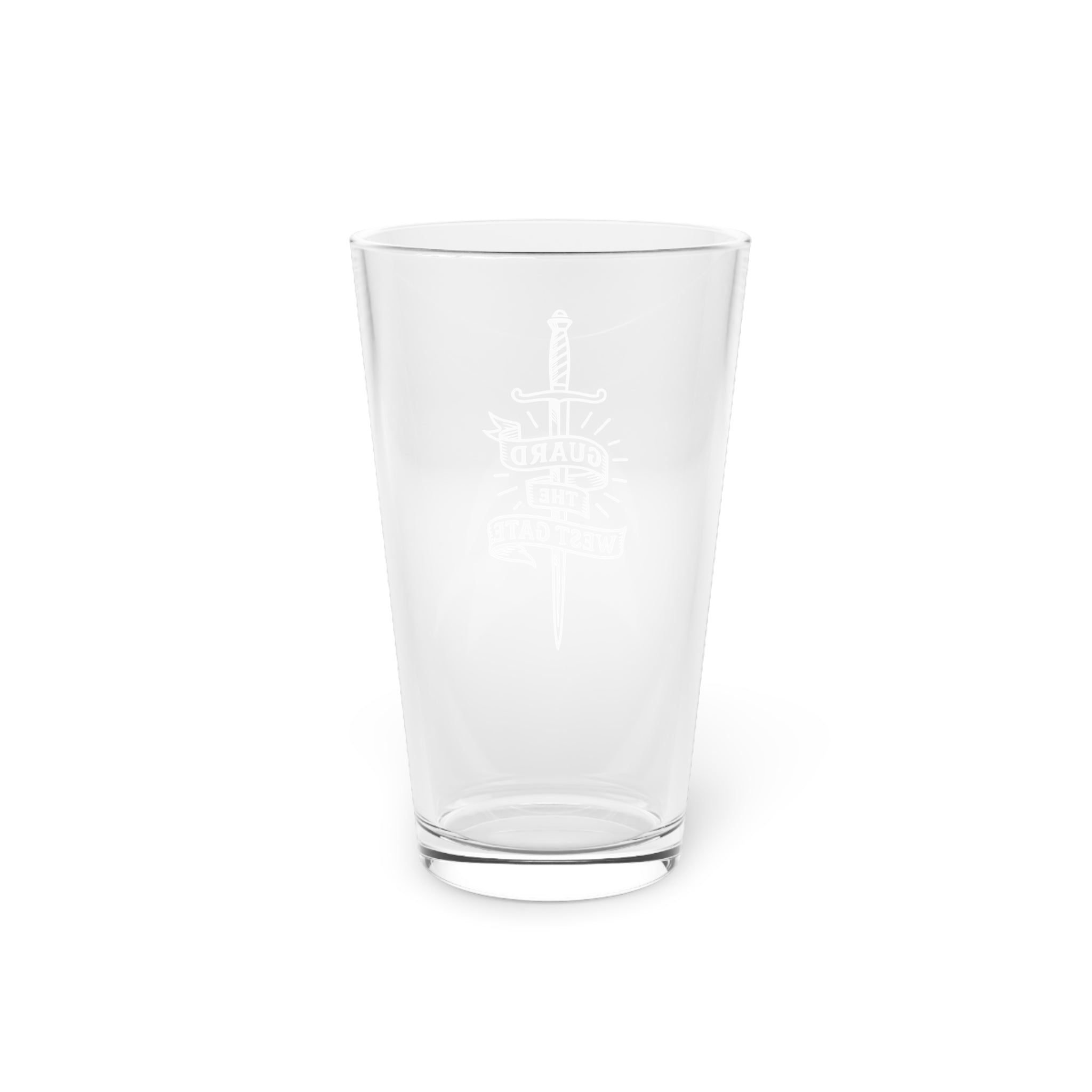 Personalized 16oz Pint Glass - Perfect Gift for Beer Lovers, Weddings, Birthdays, Home Bars, Custom Engravings