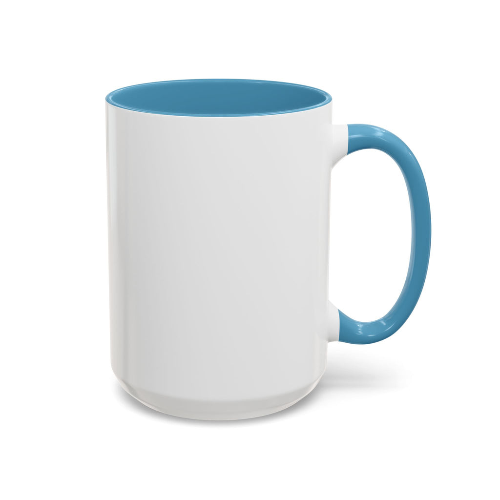 Accent Coffee Mug with Artistic Blue Design, Unique Gift for Coffee Lovers, Tea Cup, Kitchen Decor, Holiday Present, Fun Mug