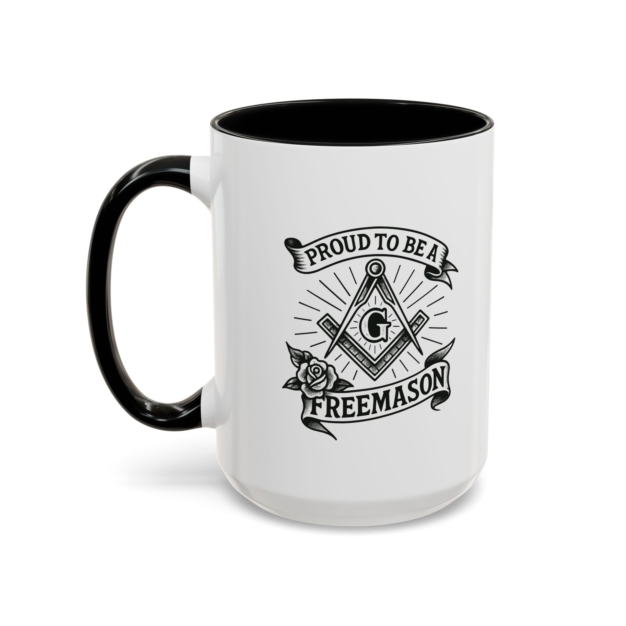 Copy of Stylish Accent Coffee Mug, Black and White Design, Perfect for Home Office, Gift for Coffee Lovers, Unique Kitchen Decor, Ideal for Holidays