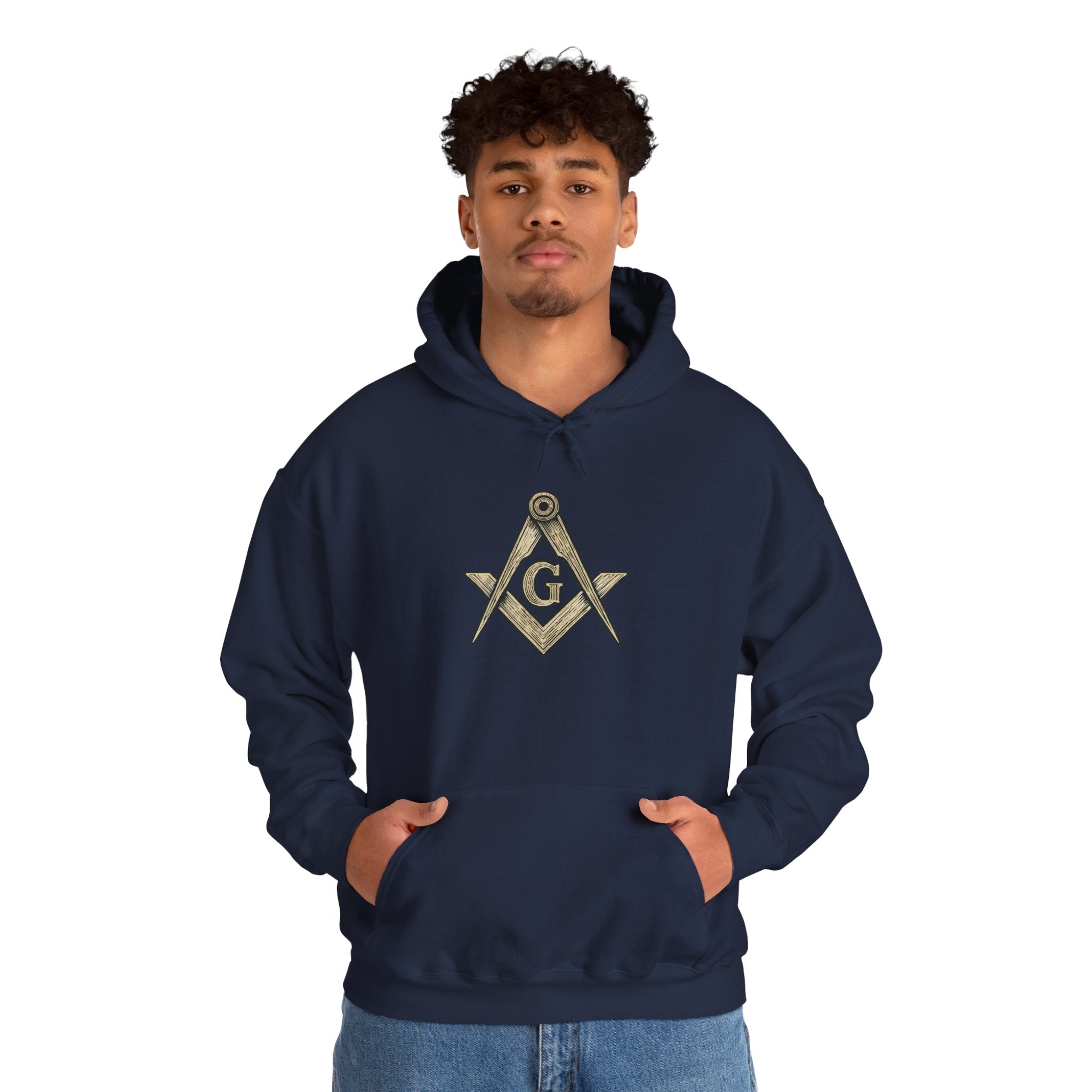 Freemason Inspired Hoodie - Unisex Heavy Blend™ Sweatshirt with Meaningful Design for Casual Wear, Gift for Masons, Lodge Members, [...]