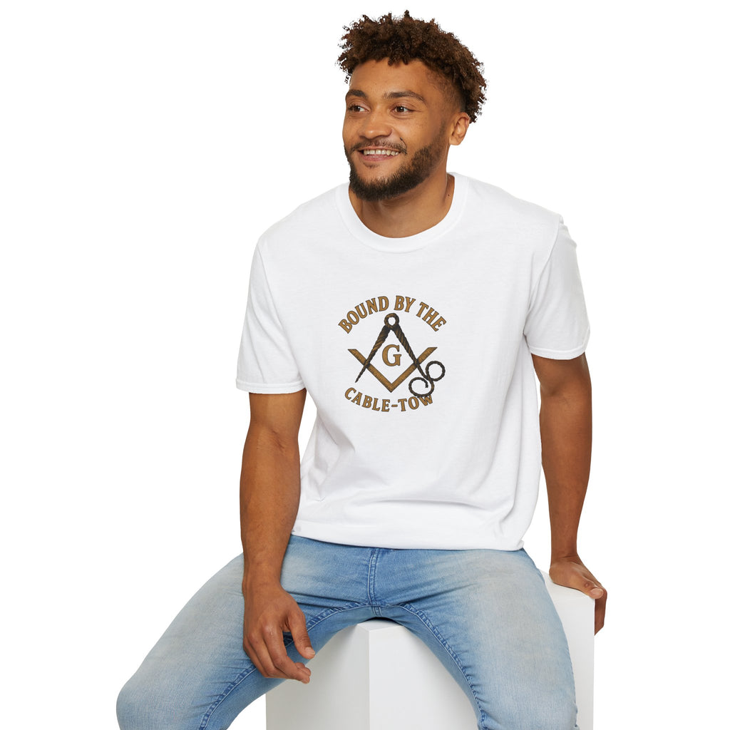 Freemason Inspired T-Shirt - Bound by the Cable-Tow, Unisex Apparel for Masonic Members, Gift for Graduation, Brotherhood Events, [...]