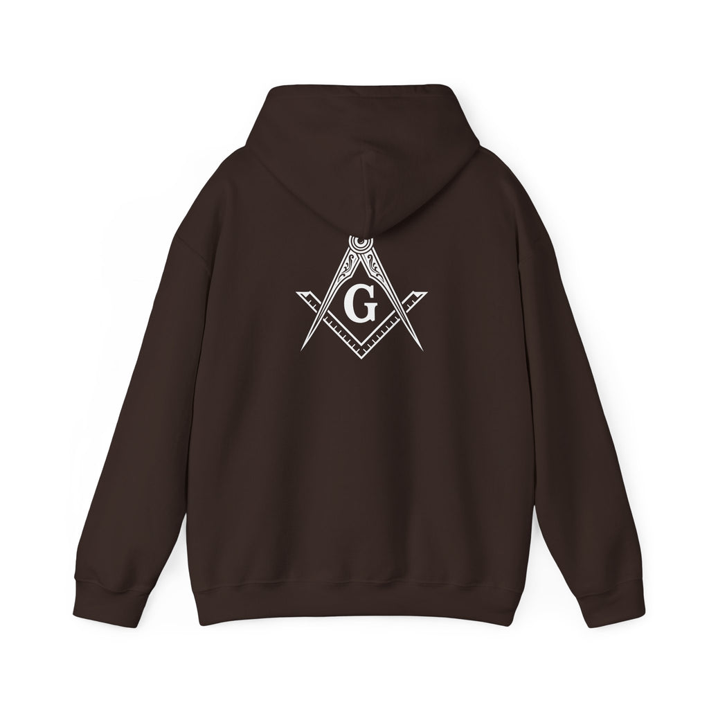 Masonic Hooded Sweatshirt, Unisex Sweatshirt, Heavy Blend Hoodie, Gift for Masons, Brotherhood Apparel, Cozy Everyday Wear