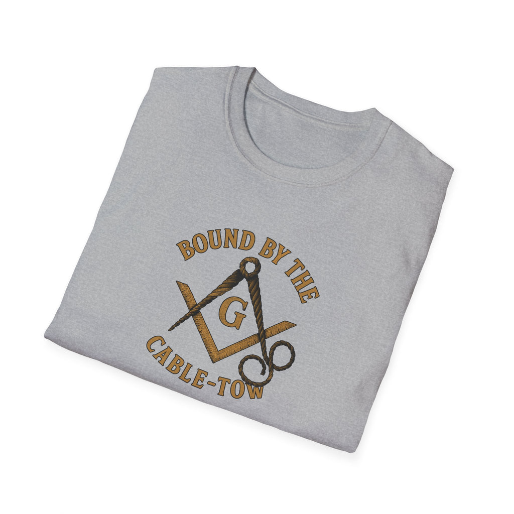 Freemason Inspired T-Shirt - Bound by the Cable-Tow, Unisex Apparel for Masonic Members, Gift for Graduation, Brotherhood Events, [...]