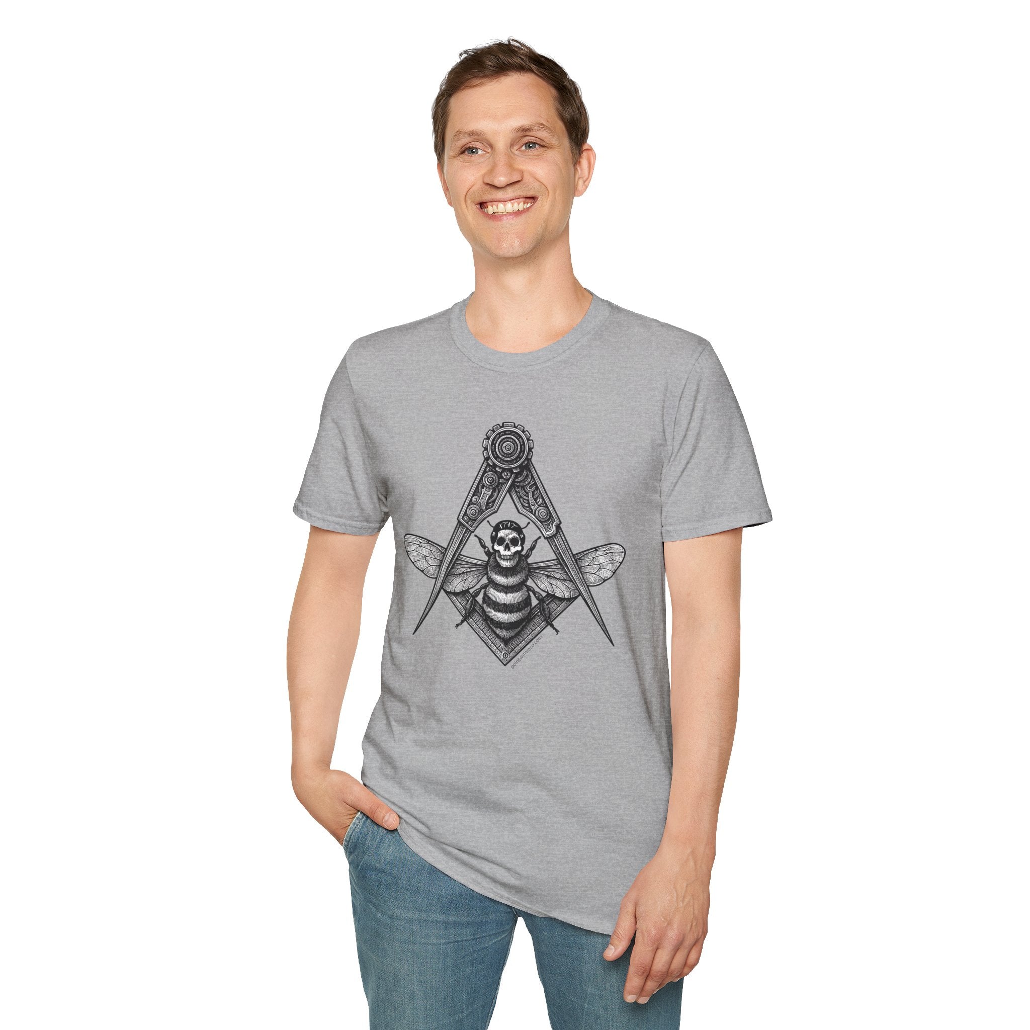Edgy Artistic Unisex T-Shirt - Perfect for Creative Souls, Unique Art Tee, Casual Wear, Gift for Him/Her, Graphic Design Shirt