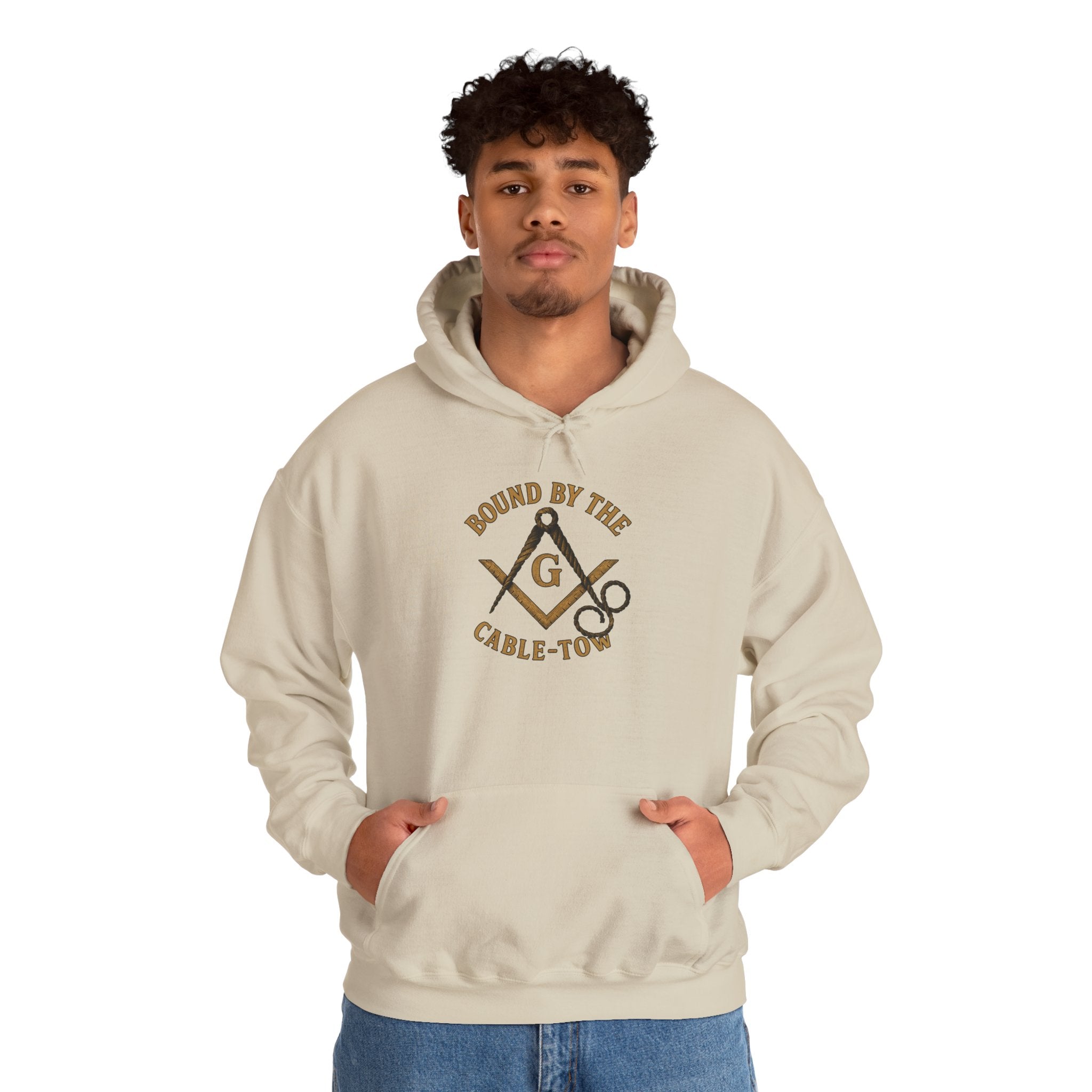 Bound by the Cable-Toy Sweatshirt | Cozy Unisex Hoodie, Perfect Gift for Freemasons, Casual Wear, Ceremony Attire, Everyday Comfort